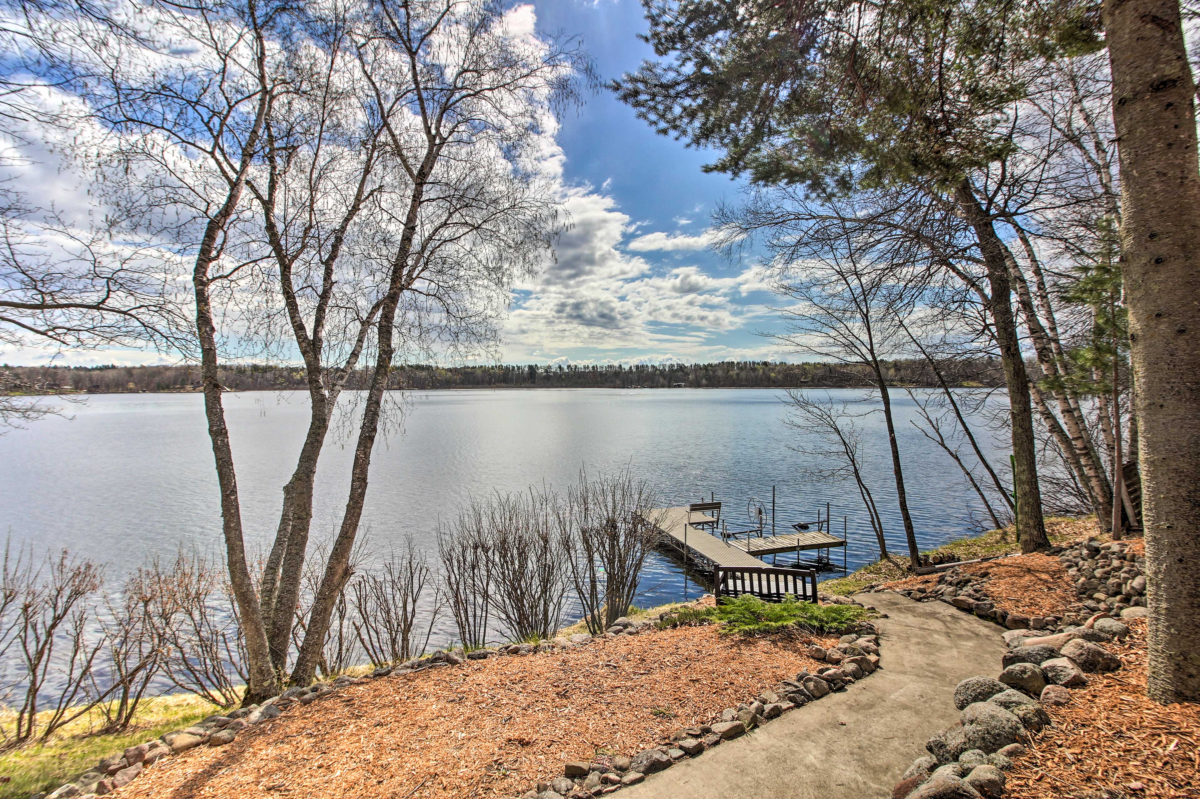 Property Image 1 - Brainerd Lakes Cabin on 2-Acres w/ Dock & Fire Pit