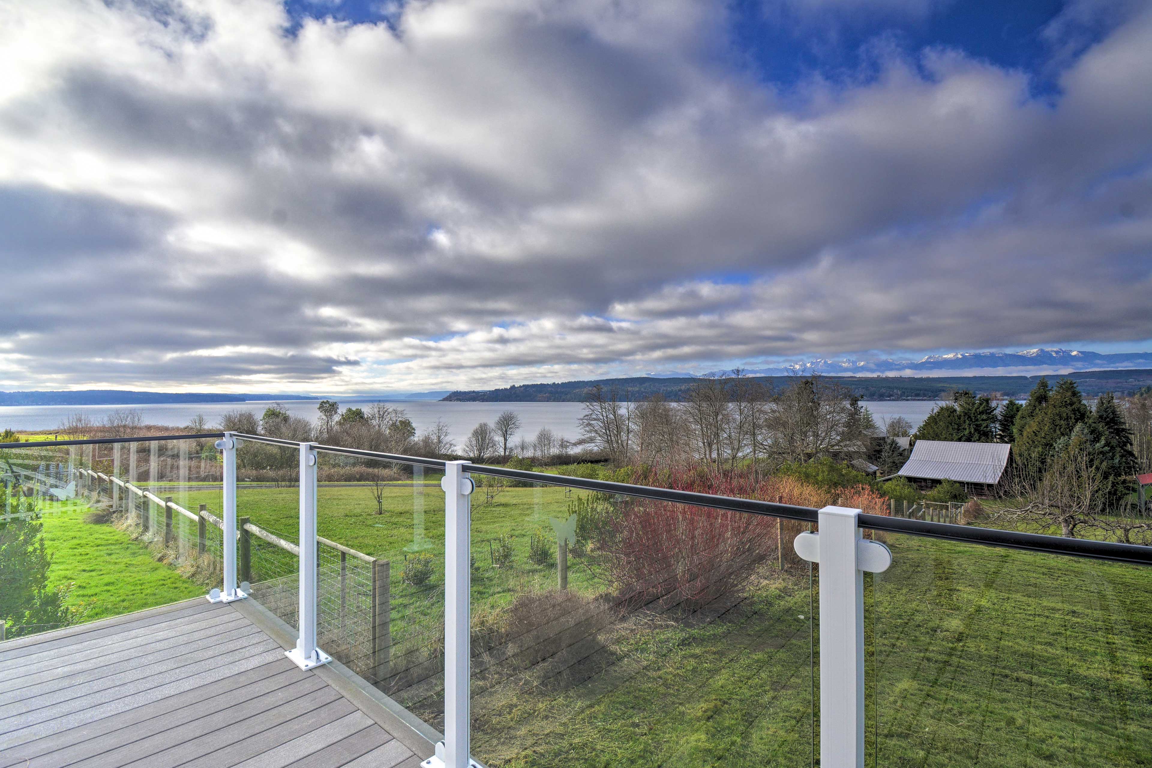 Property Image 1 - Breathtaking Port Ludlow Home w/ Deck & Yard