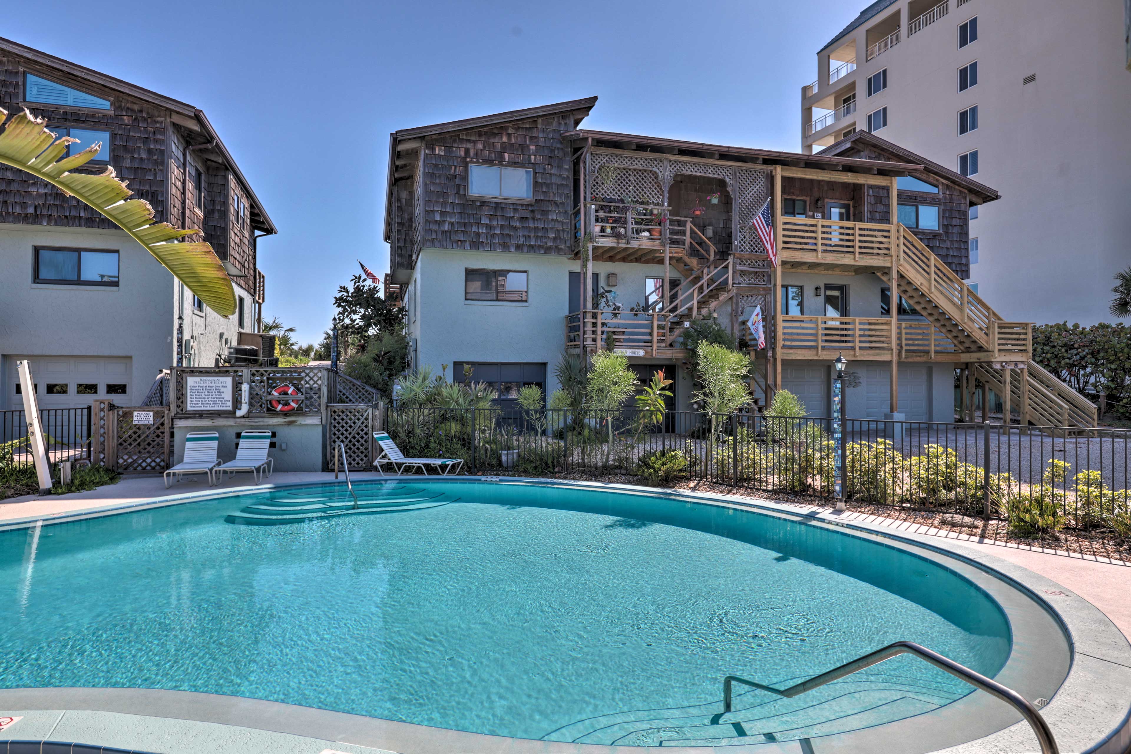 Property Image 1 - New Smyrna Beach Townhome: Steps to Ocean!