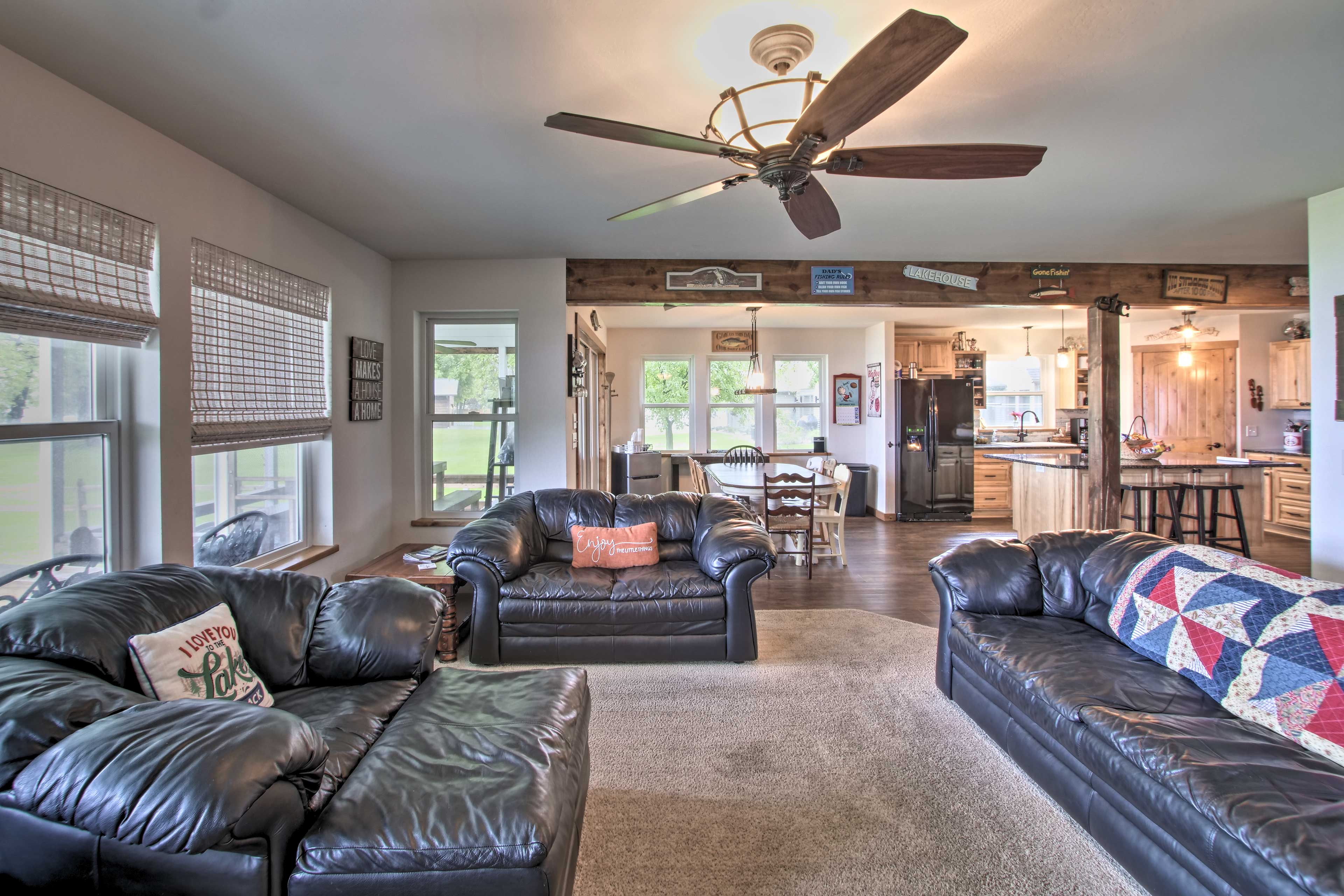 Property Image 1 - Bright Shawano Lake Oasis - Walk to Boat Launch!