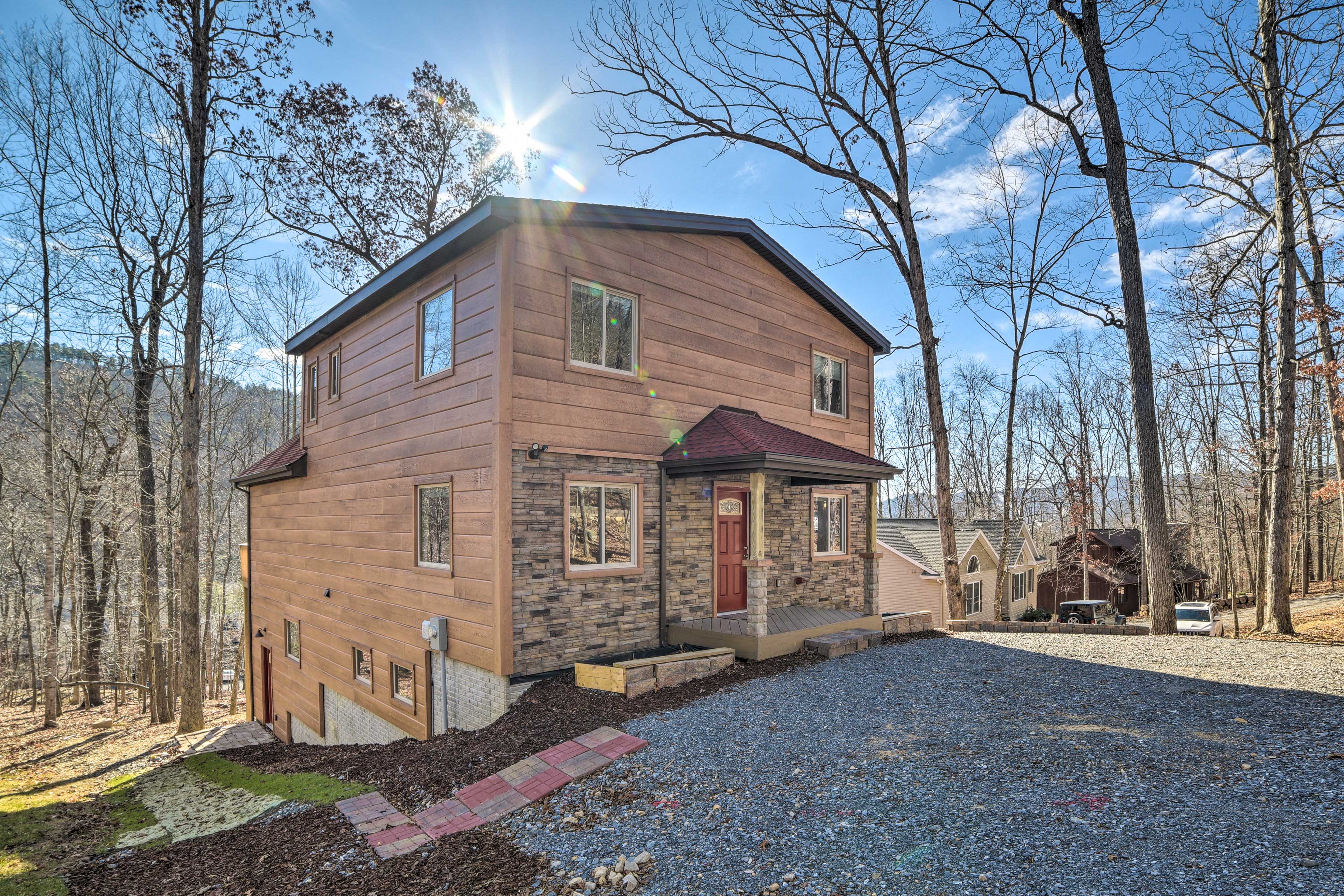 Property Image 2 - Cabin w/ Mtn View, 4 Mi to Massanutten Resort