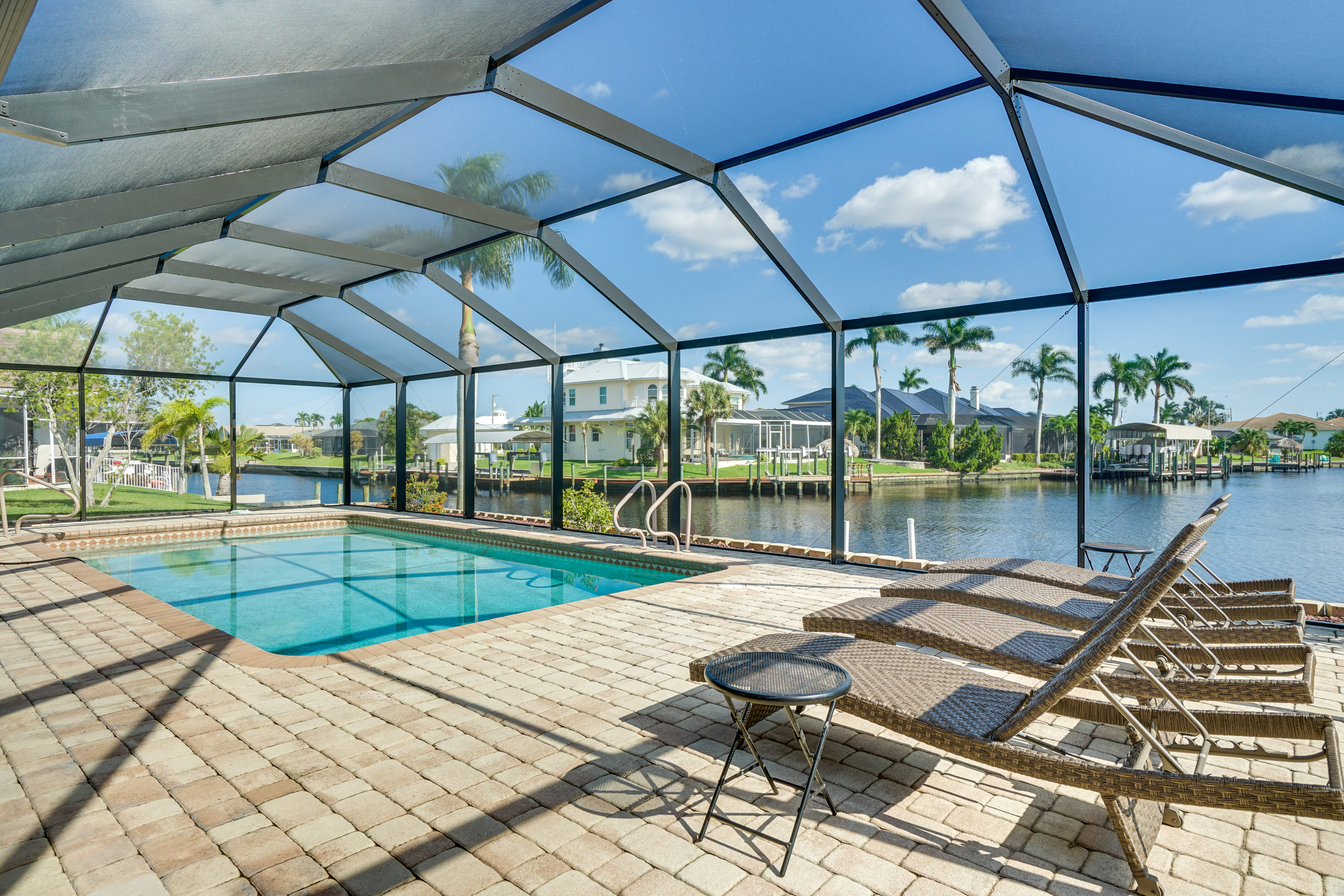 Property Image 1 - Cape Coral Canal-Front Home w/ Private Pool & Dock