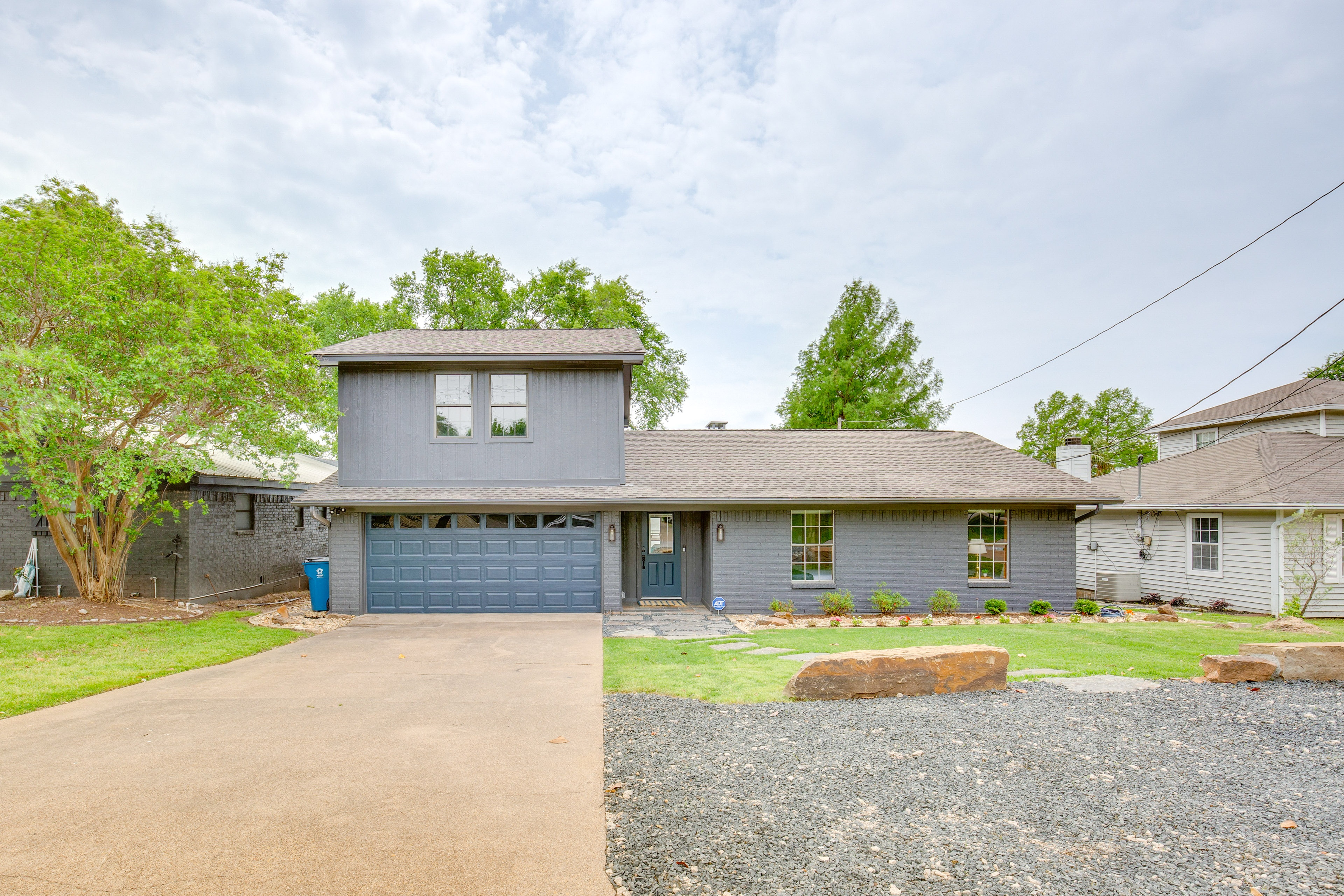 Lakefront Cedar Creek Home w/ Dock + Game Room!