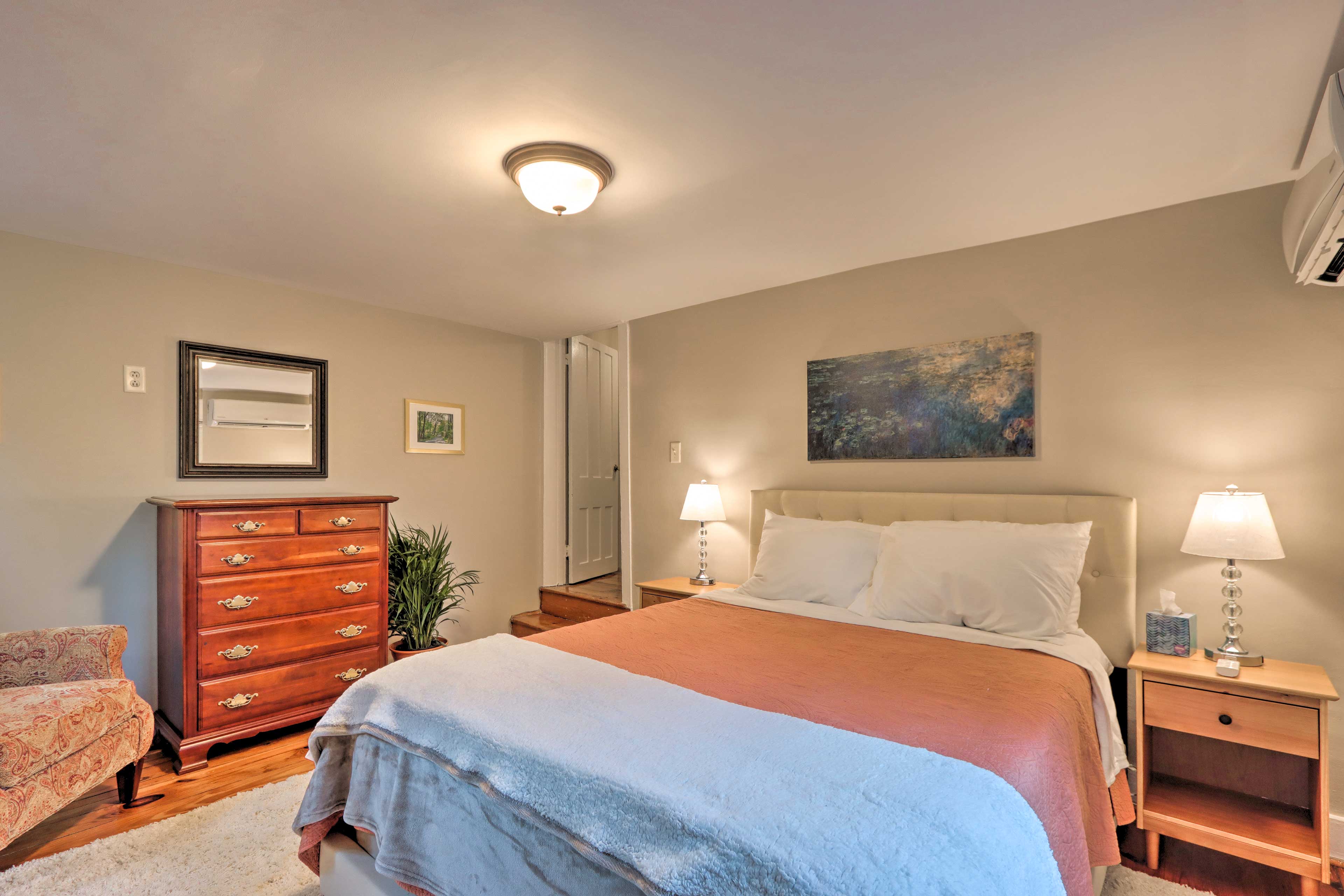 Charming Abode w/ Patio - Walk to Town + River!