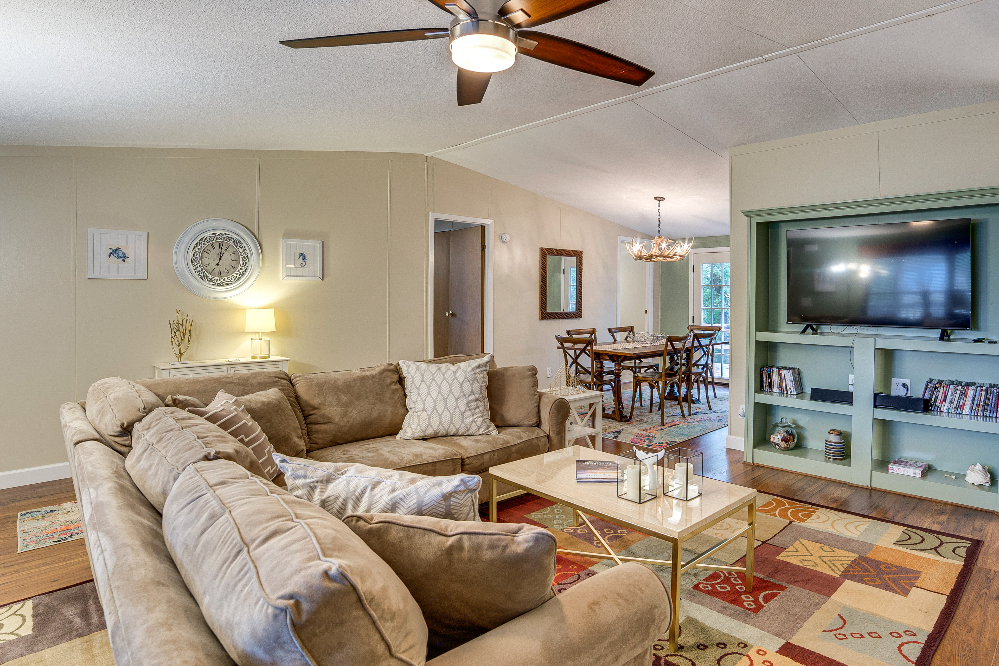 1 Mi to Lake Texoma! Family Home in Woodsy Setting