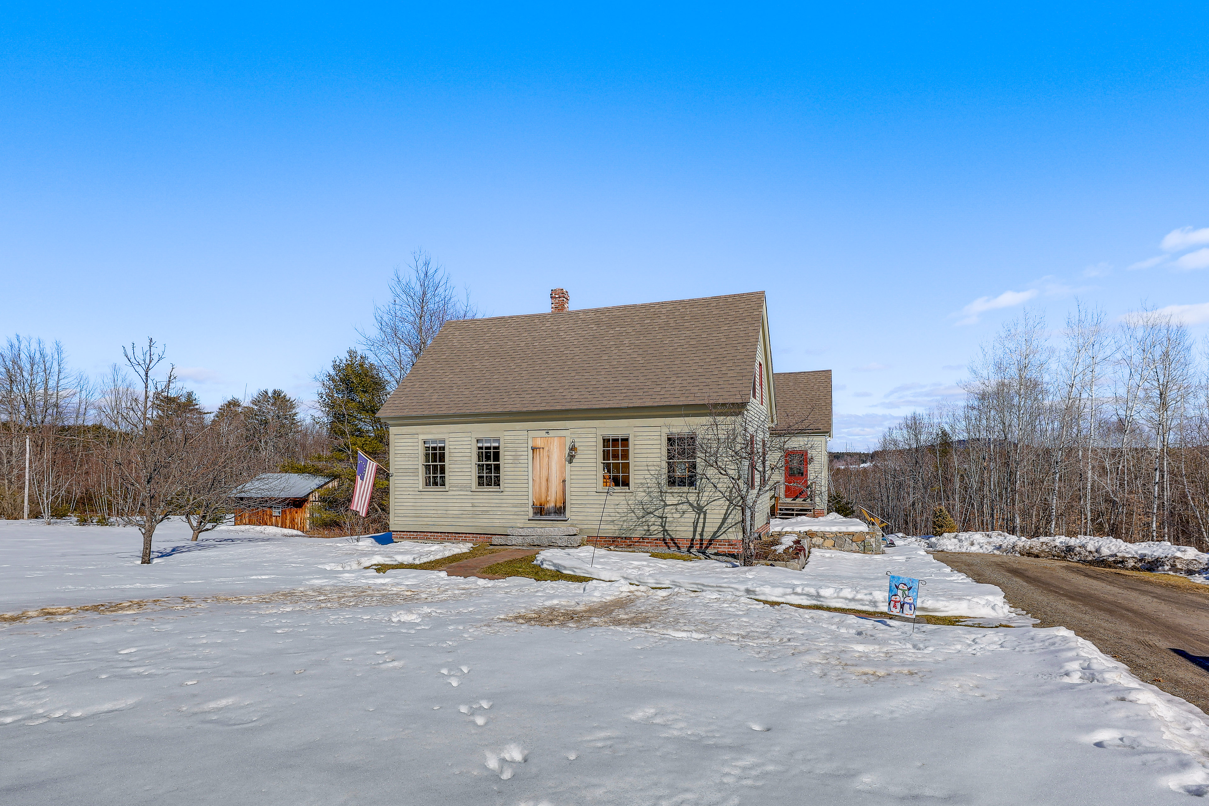 Property Image 1 - Charming Lovell Farmhouse - 17 Acres w/ Mtn Views!