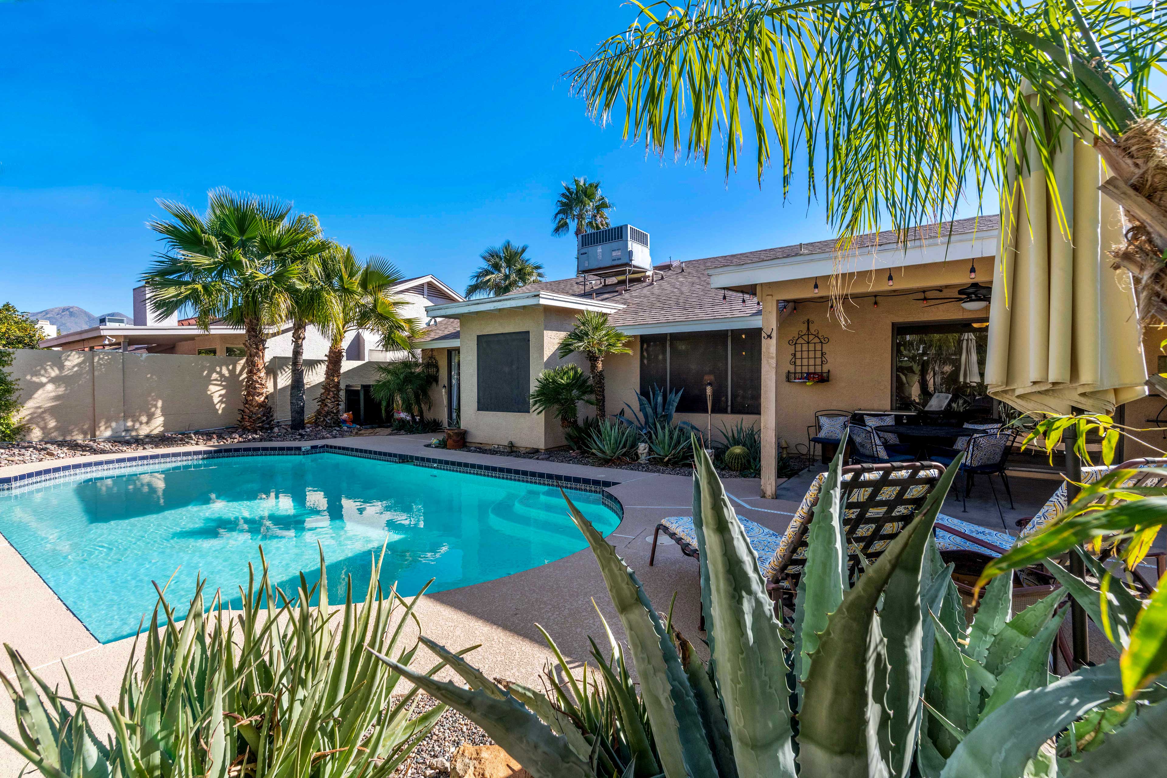 Property Image 2 - Charming Scottsdale Home w/ Pool, Hot Tub + Patio!