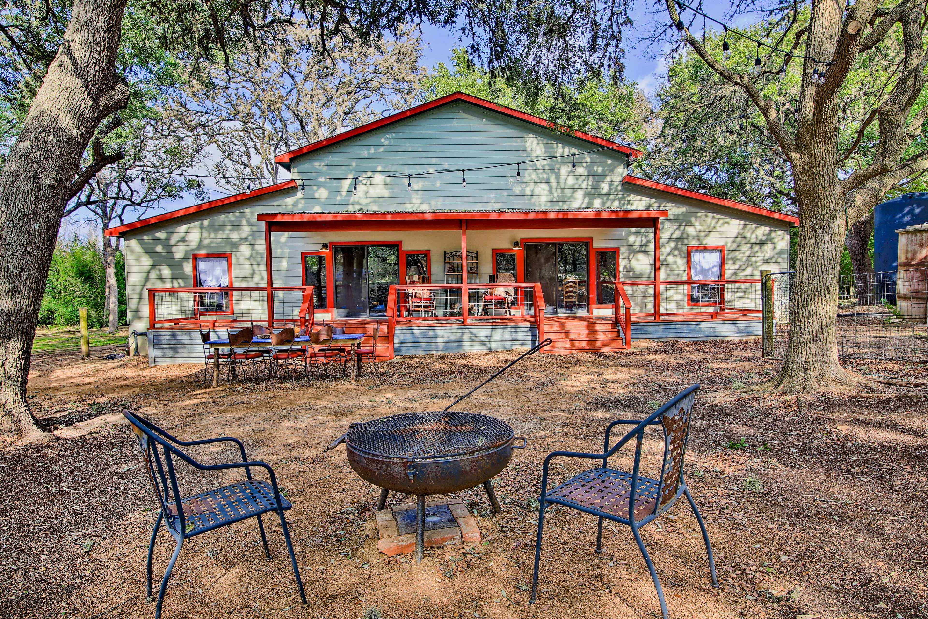 Property Image 1 - Peaceful Helotes Cabin: Fire Pit, 9 Mi to Old Town