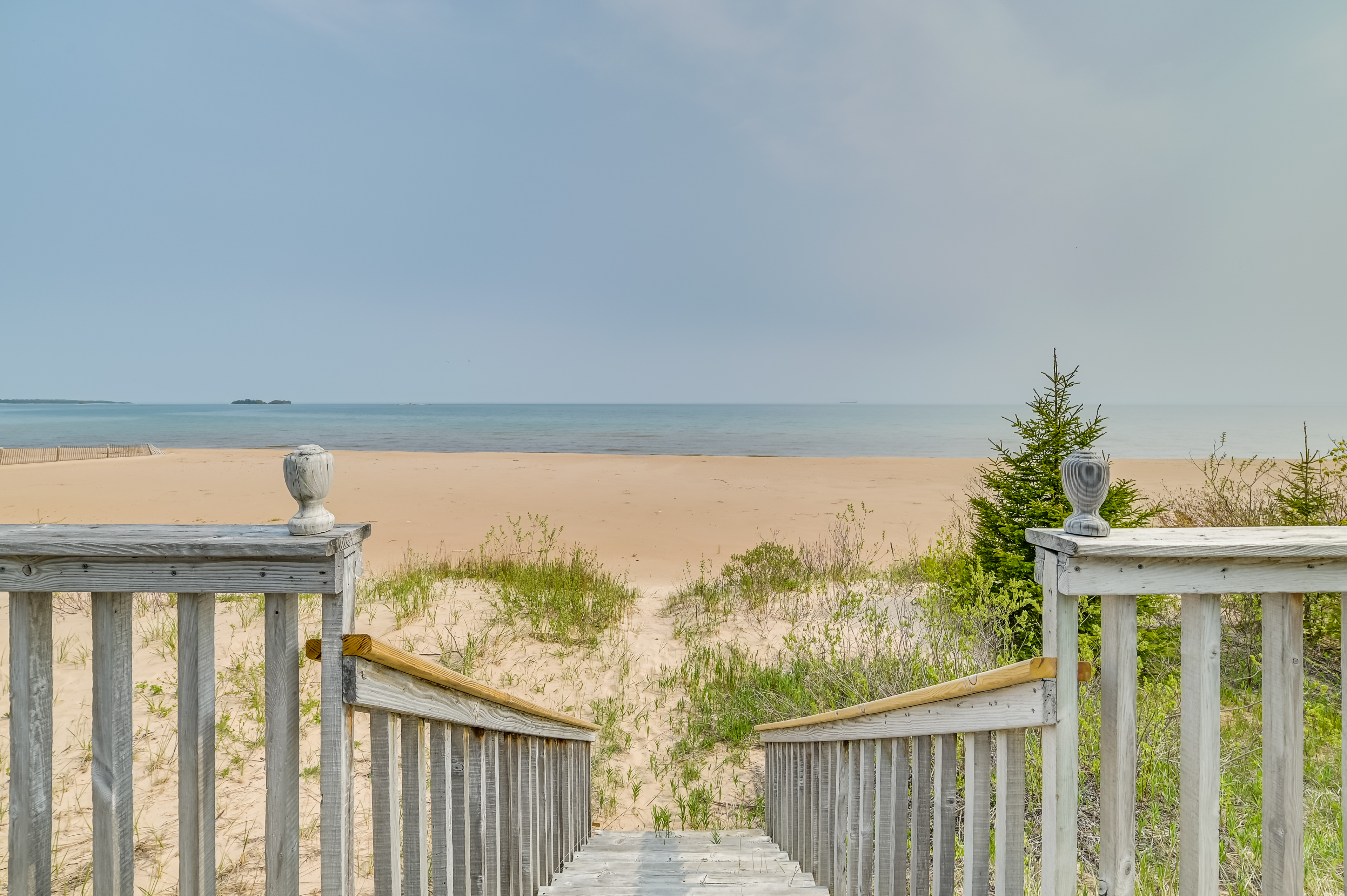 Property Image 2 - Chic Townhome on Lake Huron w/ Private Beach!