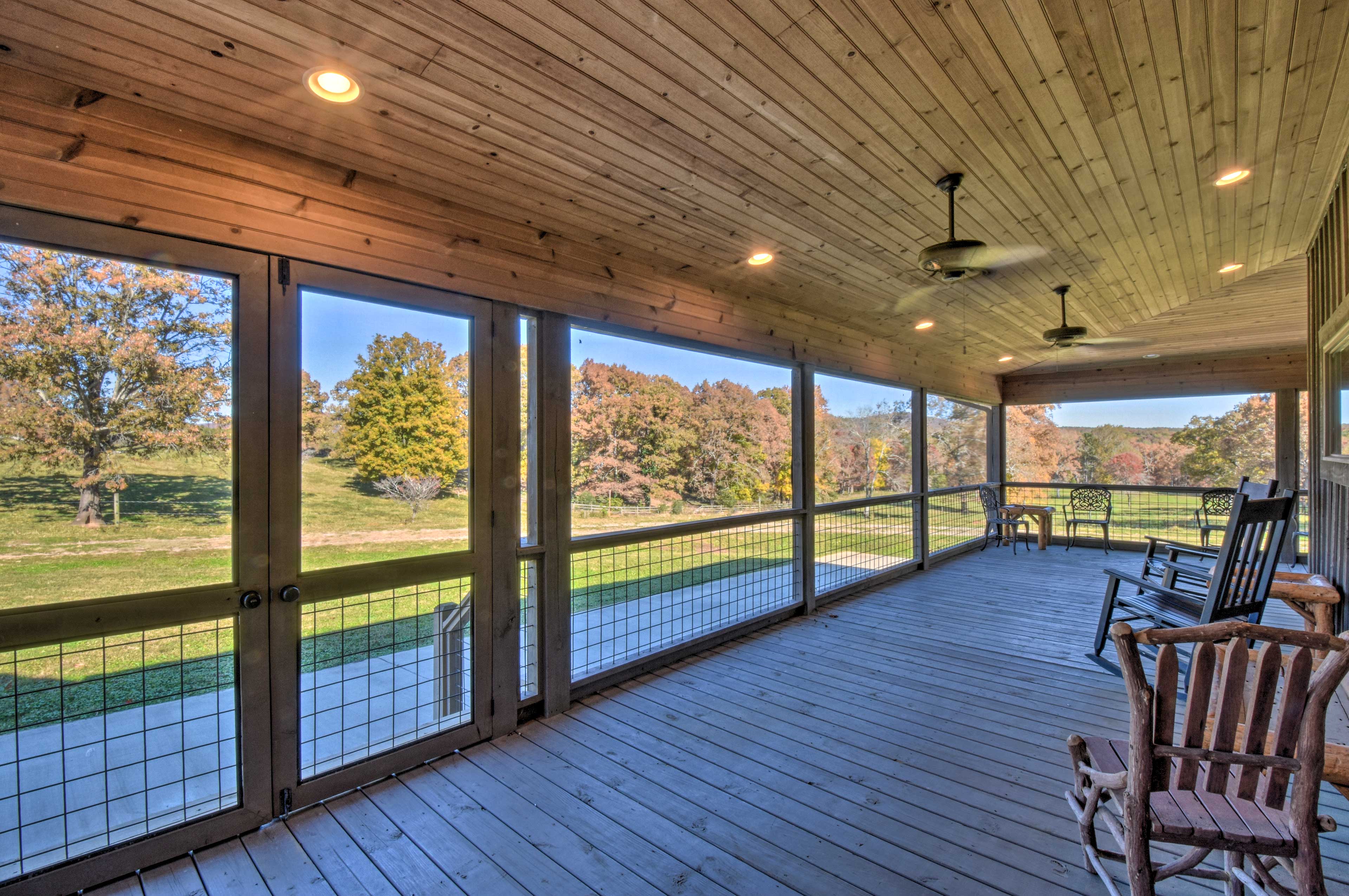 Property Image 2 - Clarkesville Ranch Cabin w/ Screened-In Porch!