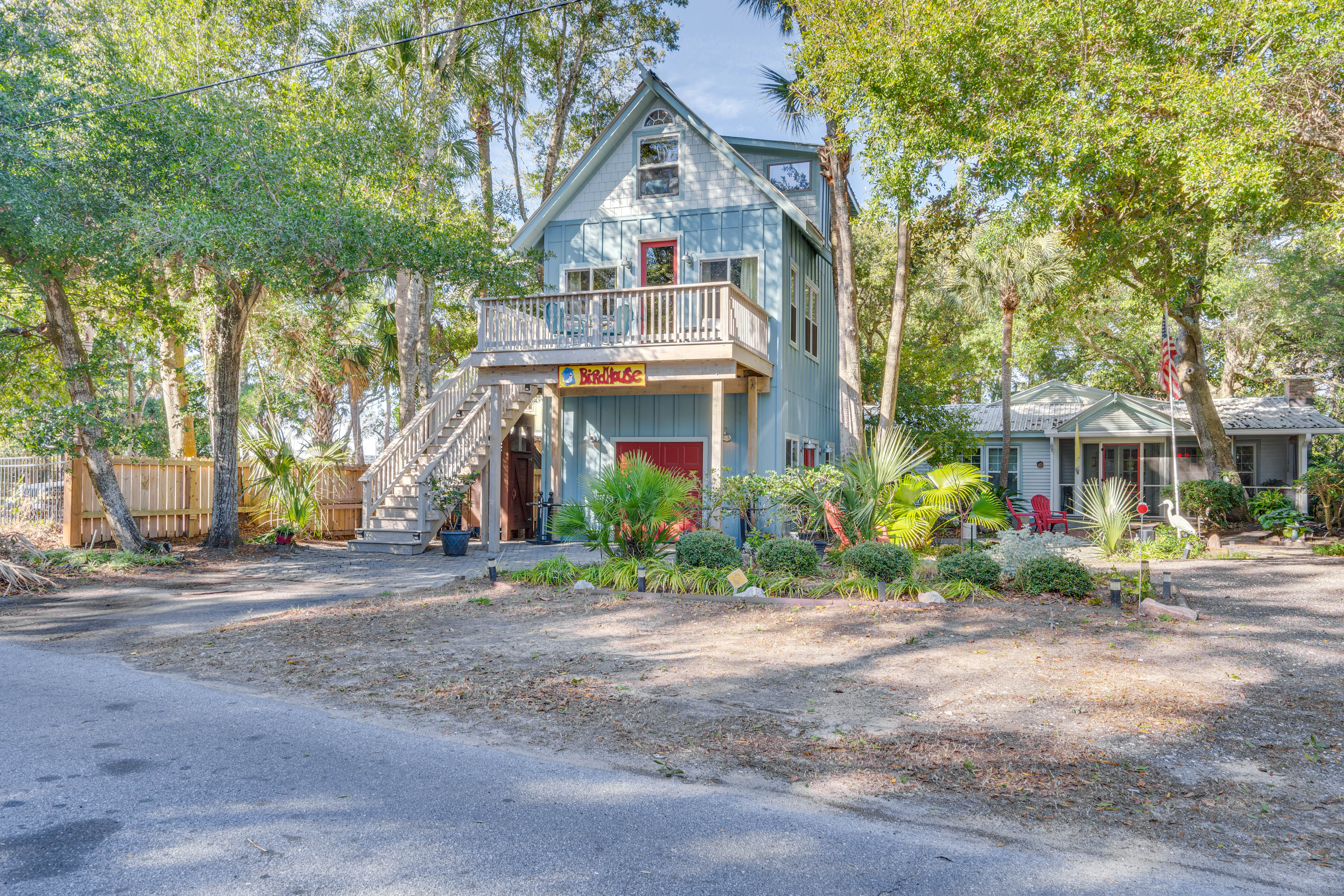 Property Image 1 - ‘The Bird House:’ Lush Bungalow, Steps from Ocean!