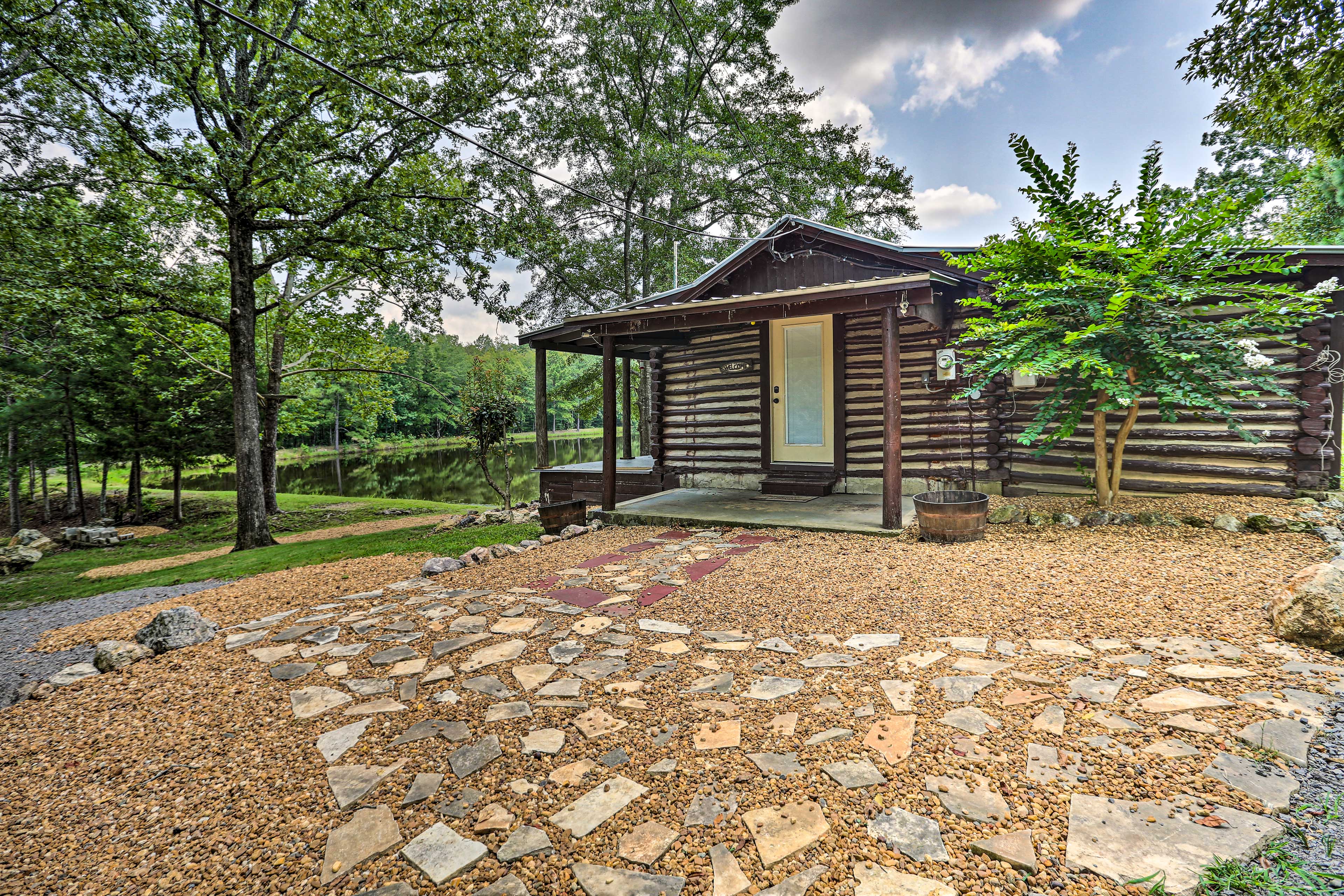 Property Image 1 - 1950’s Serenity Pond Cabin w/ View: Peace & Quiet!