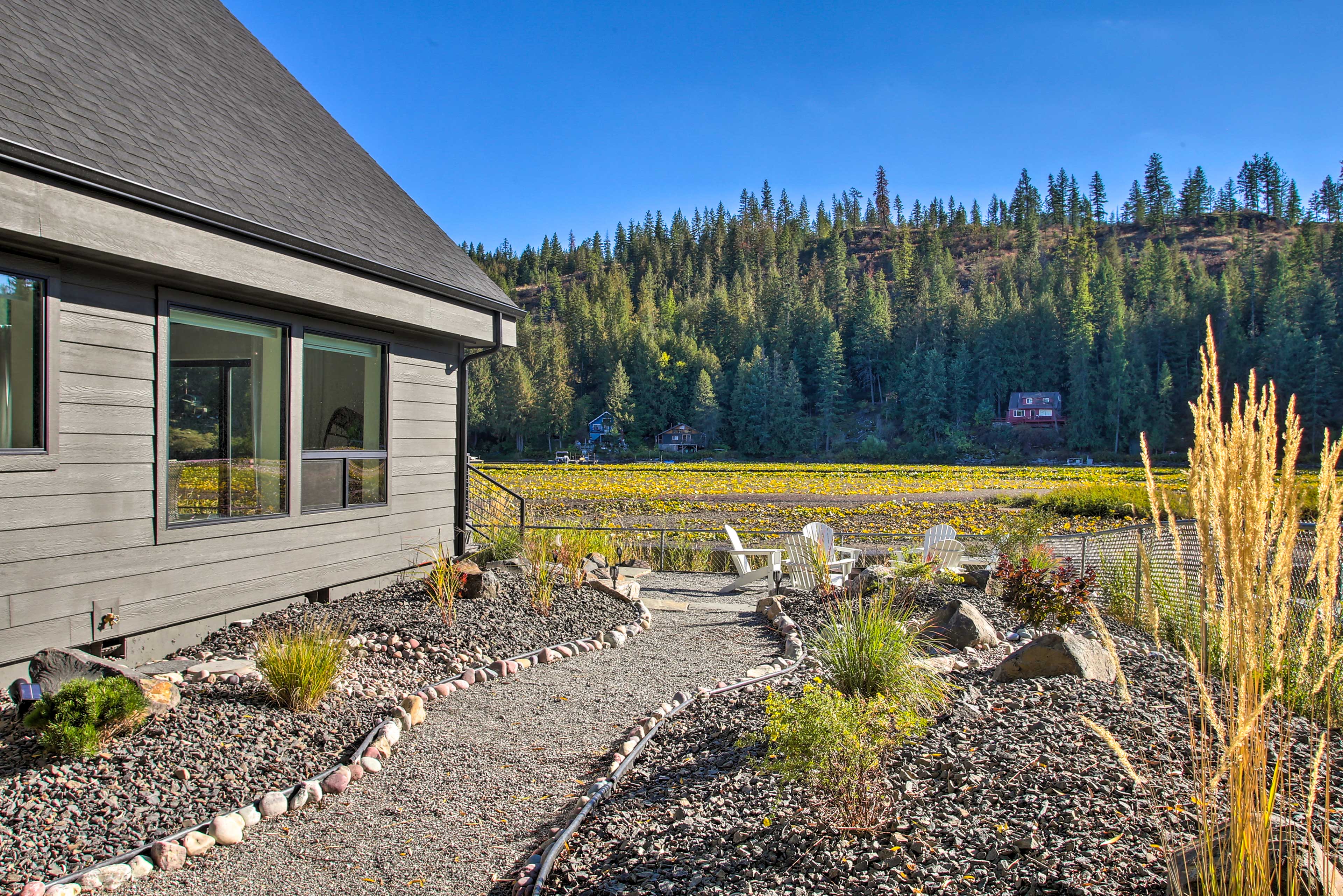 Property Image 2 - A Contemporary Dream: Lakefront Rathdrum Oasis!