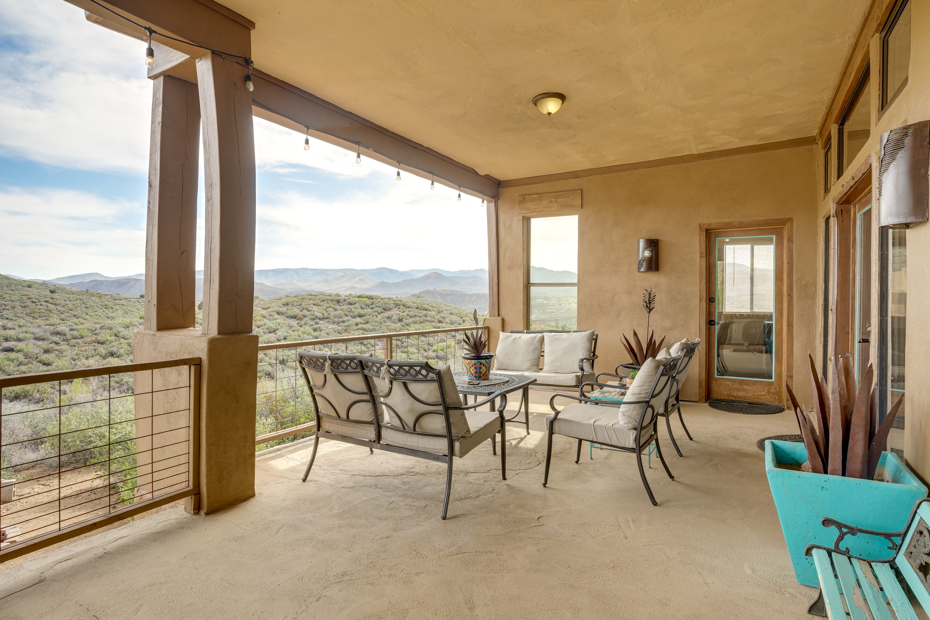 Property Image 1 - Mountain Views & Grill Space: Adobe Arizona Home