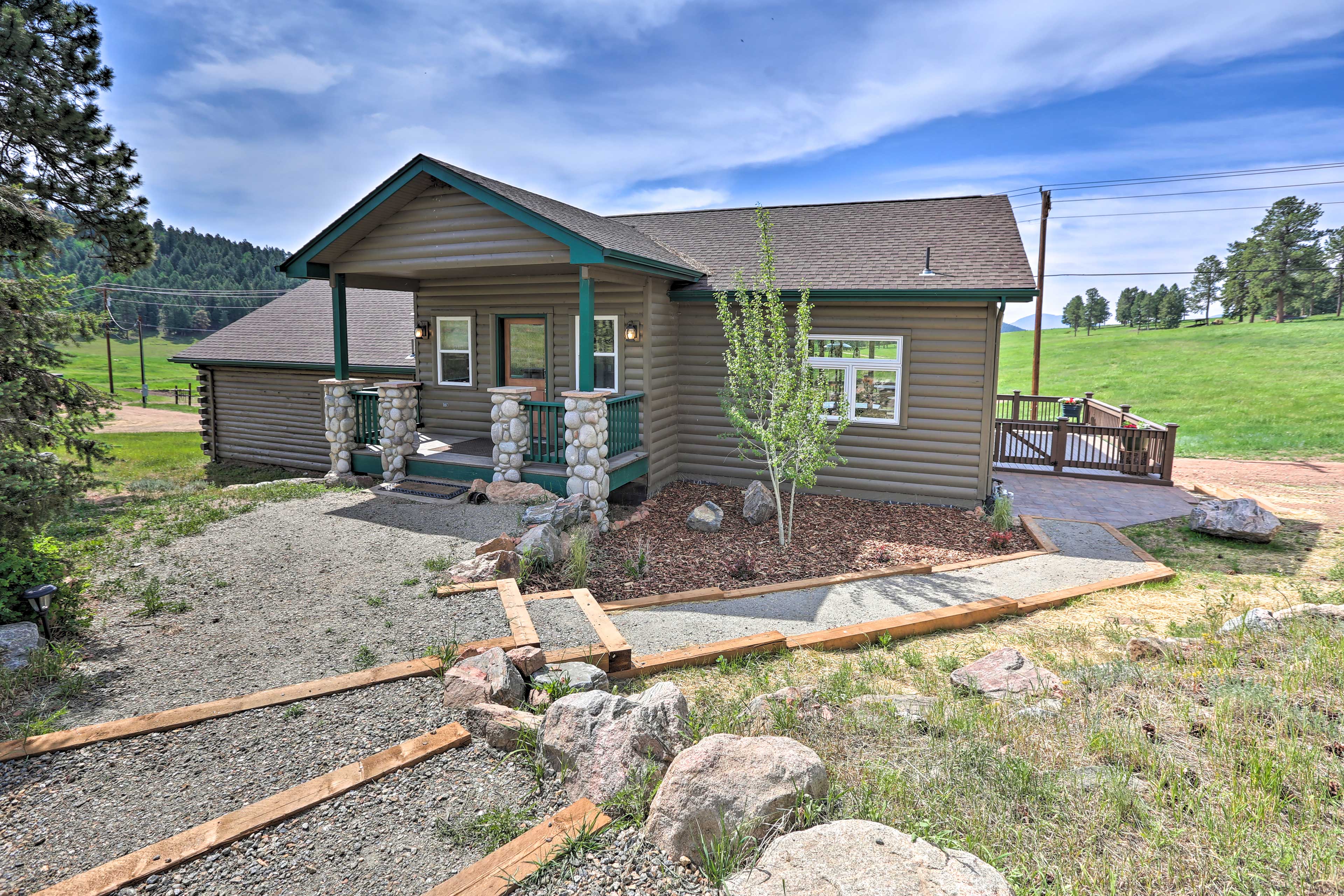 Property Image 2 - Conifer Cabin w/ Mountain Views on 100 Acres!