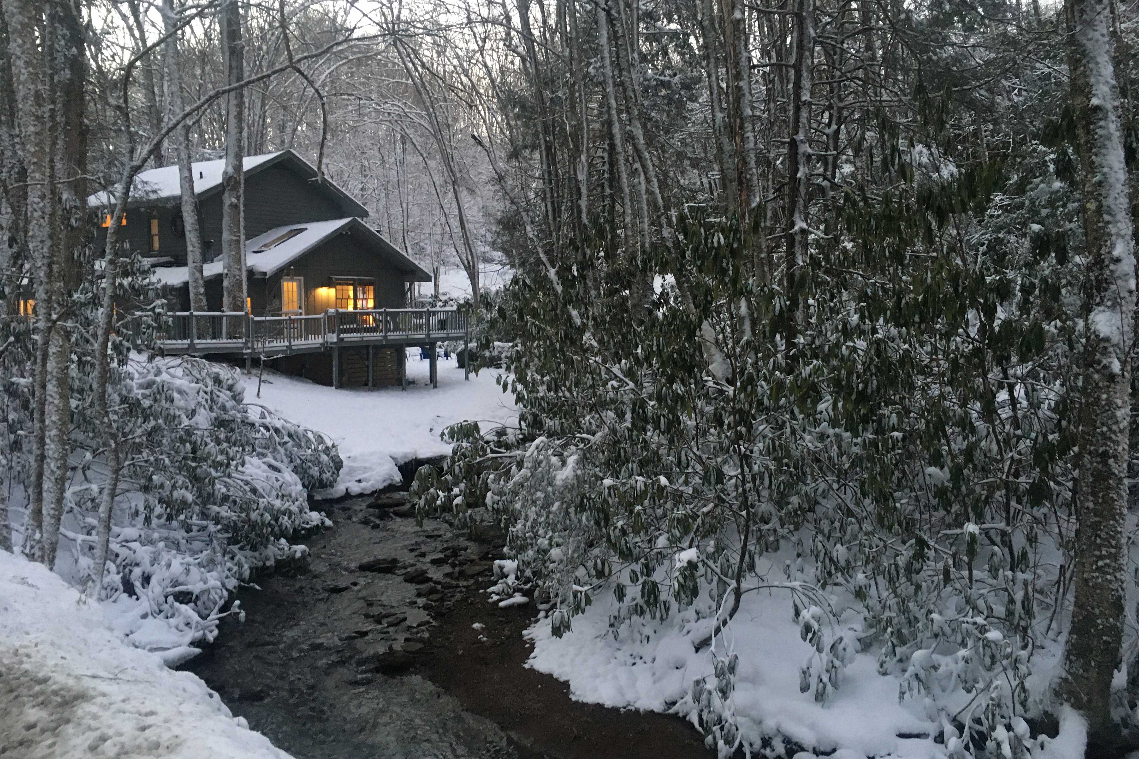 Property Image 2 - Boone Cottage w/ Fire Pit & On-Site Creek!