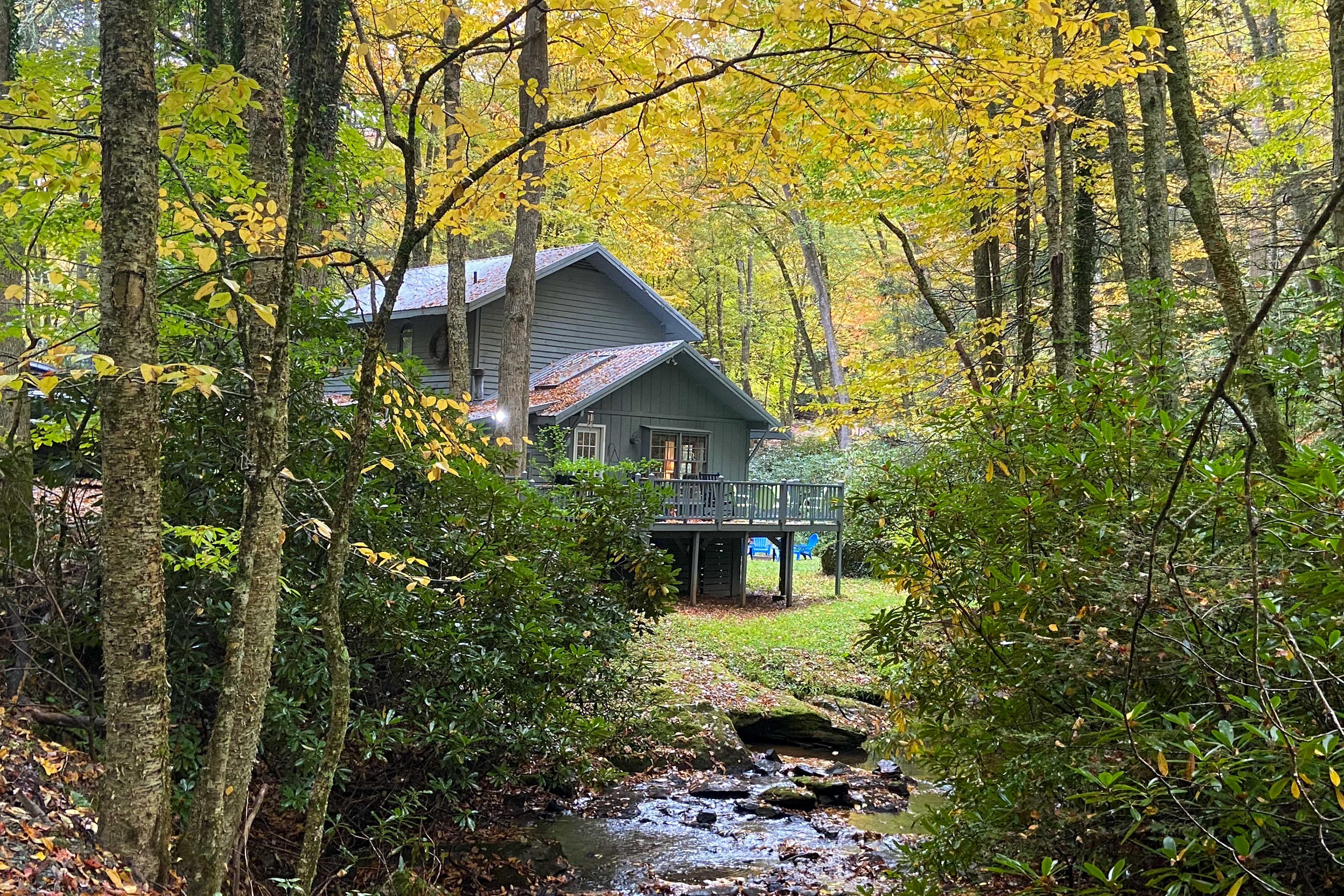 Property Image 1 - Cozy Creekside Cottage Near Boone & ASU!