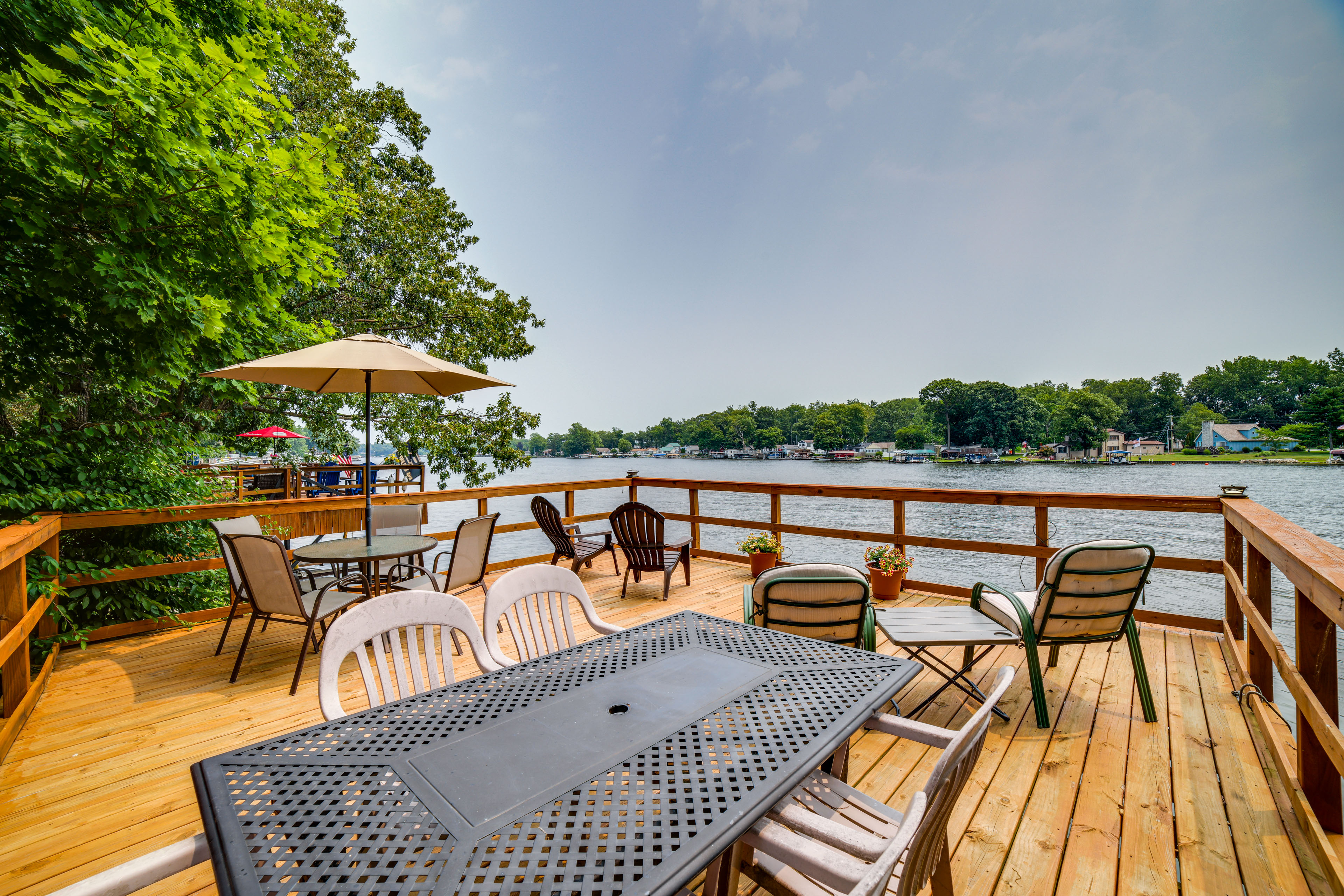 Property Image 1 - Lakefront Cottage w/ Deck Near Indiana Beach!