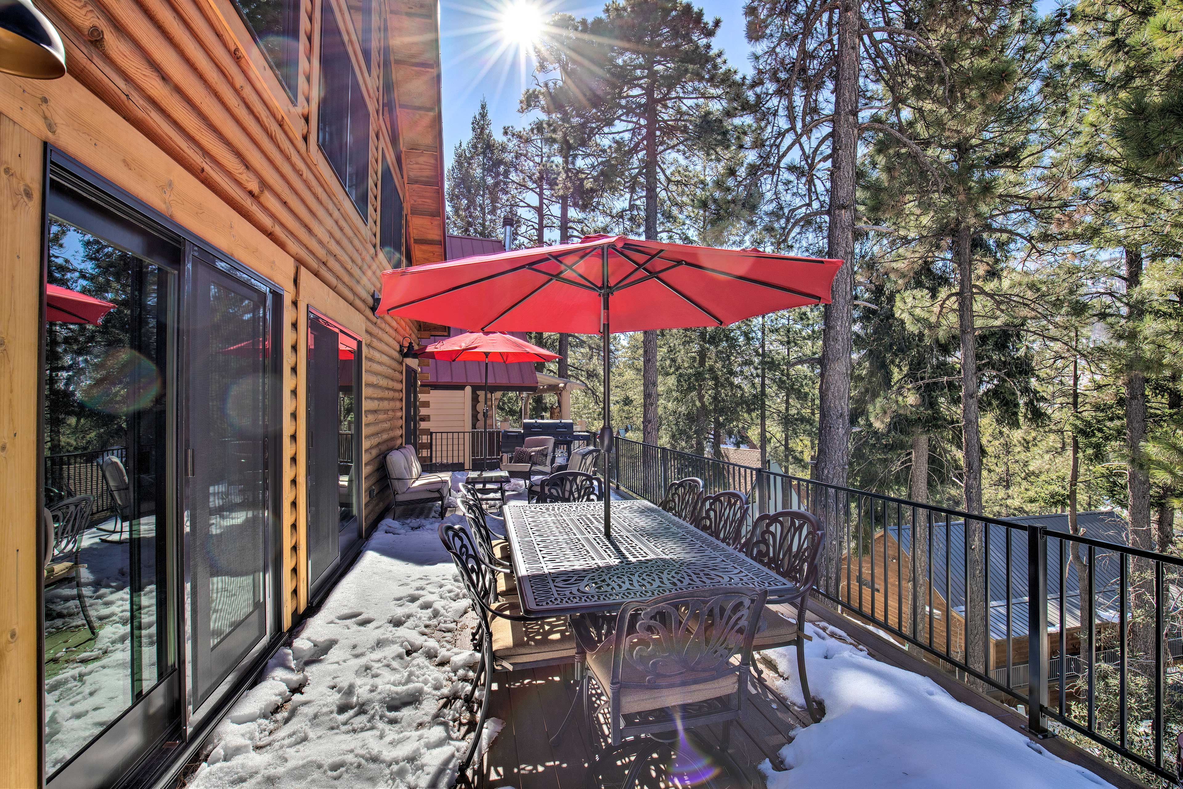 Property Image 2 - Luxury Mountain Cabin w/ Furnished Deck + Views!