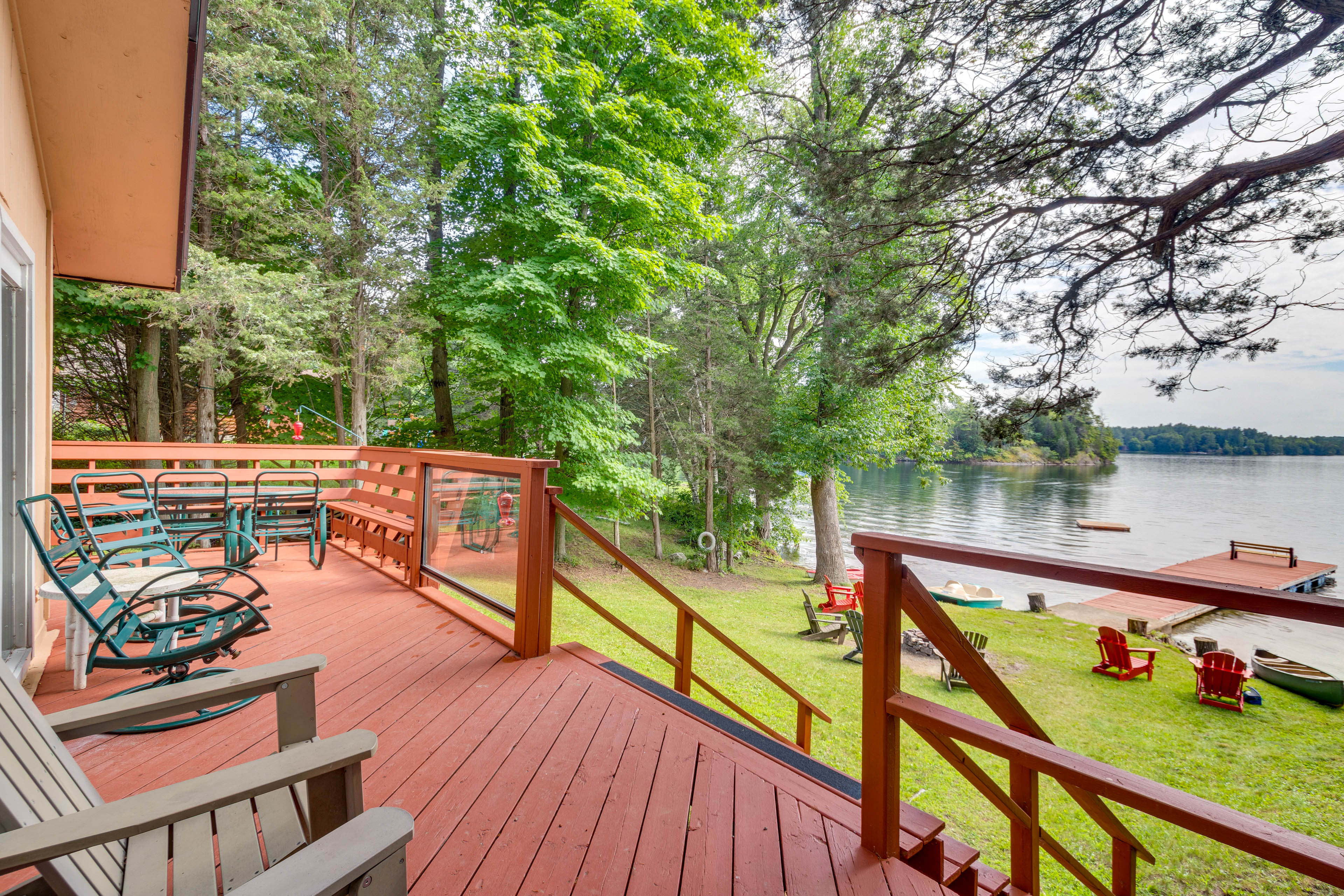 Property Image 1 - Whitefish Lake: Waterfront Cottage w/ Boat Dock!