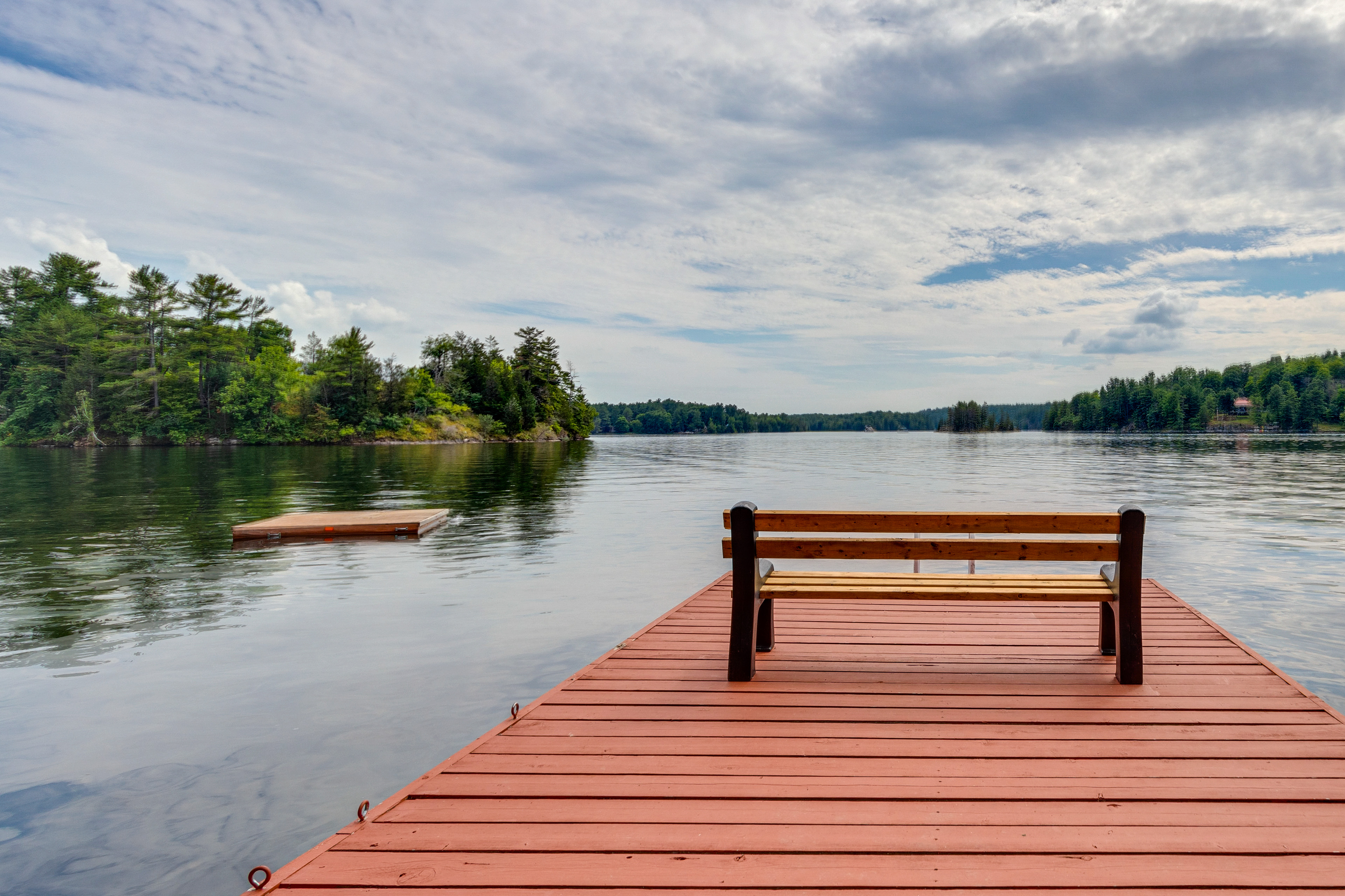 Whitefish Lake: Waterfront Cottage w/ Boat Dock!