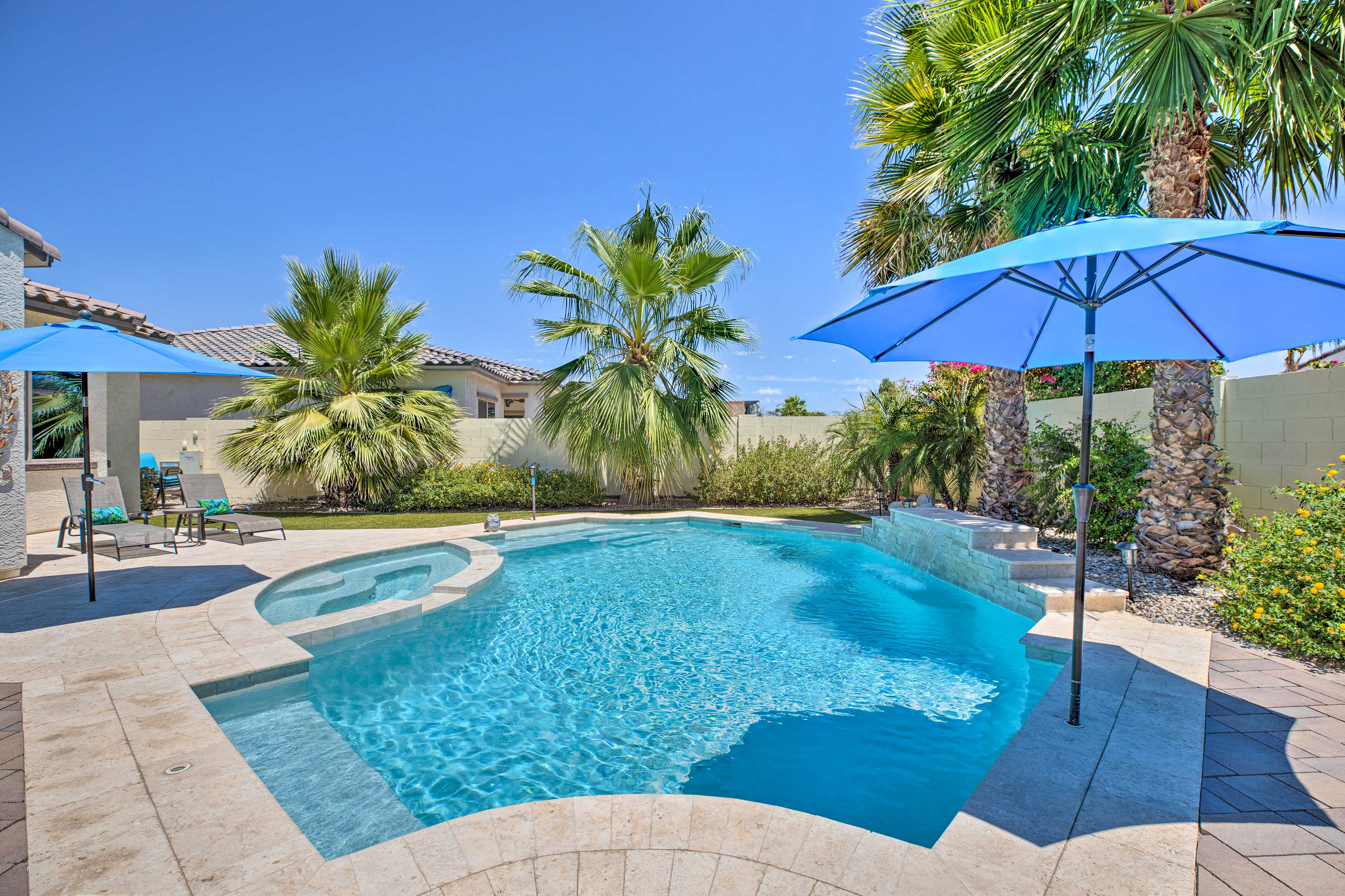 Property Image 1 - Modern Azure Home Getaway w/ Outdoor Oasis + Spa!