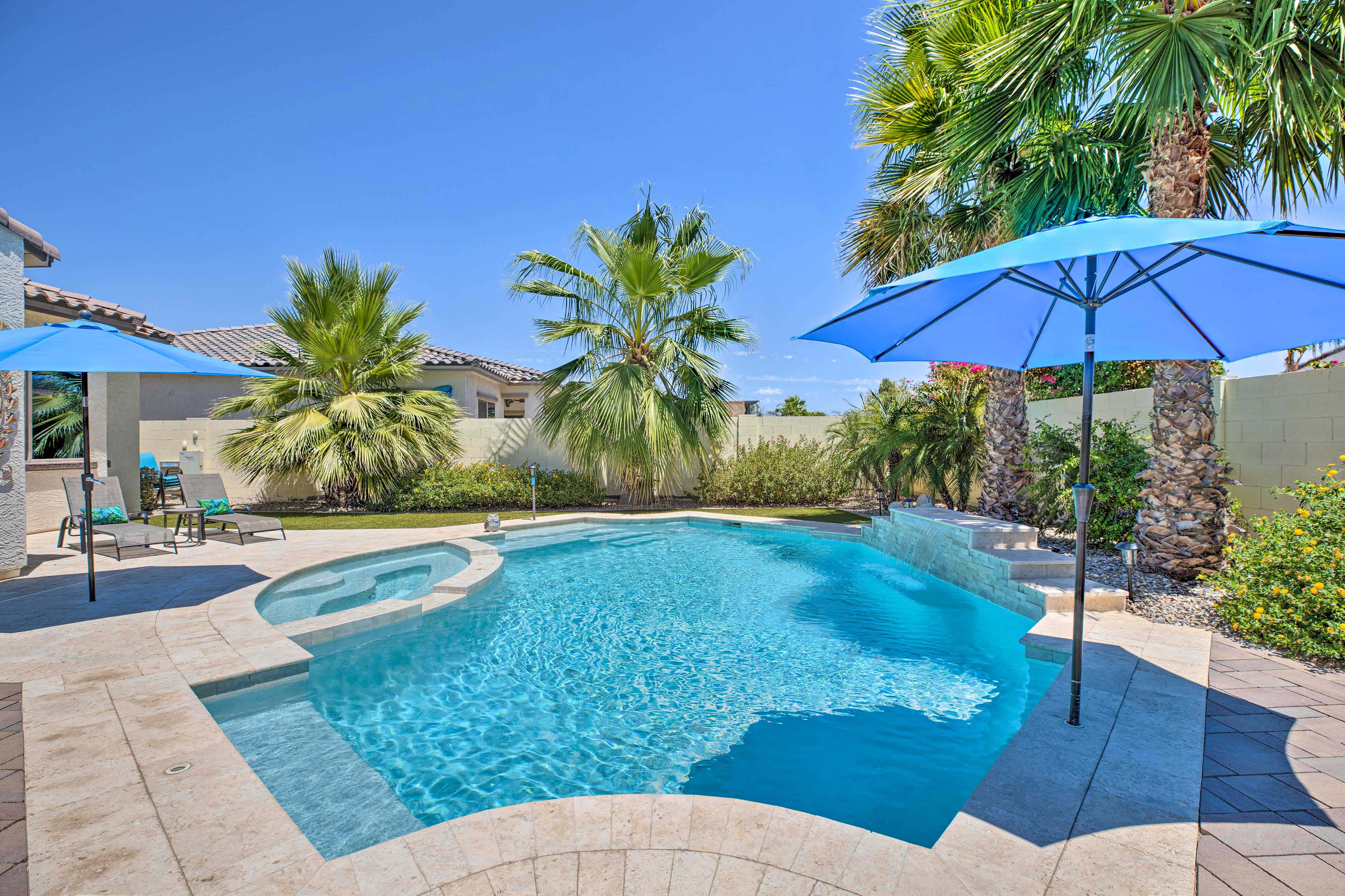 Property Image 1 - Modern Azure Home w/ Beautiful Patio, Pool & Spa!