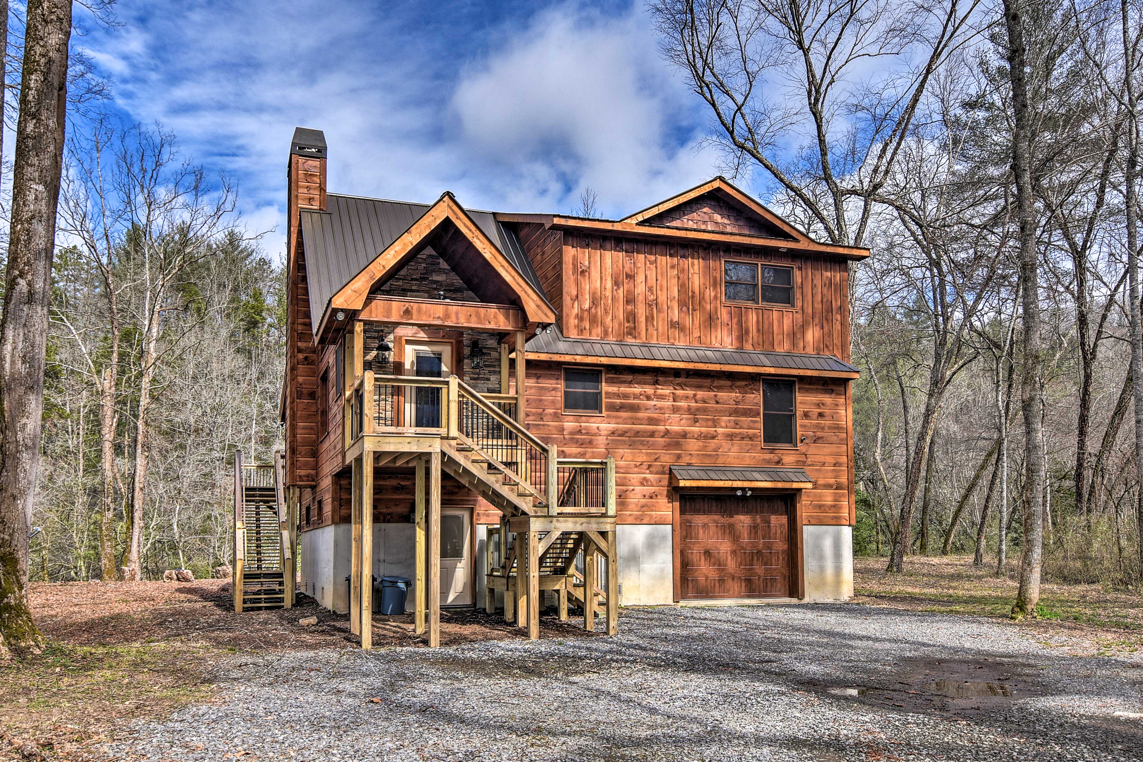 Property Image 1 - Modern Murphy Cabin w/ Nottely River Views!