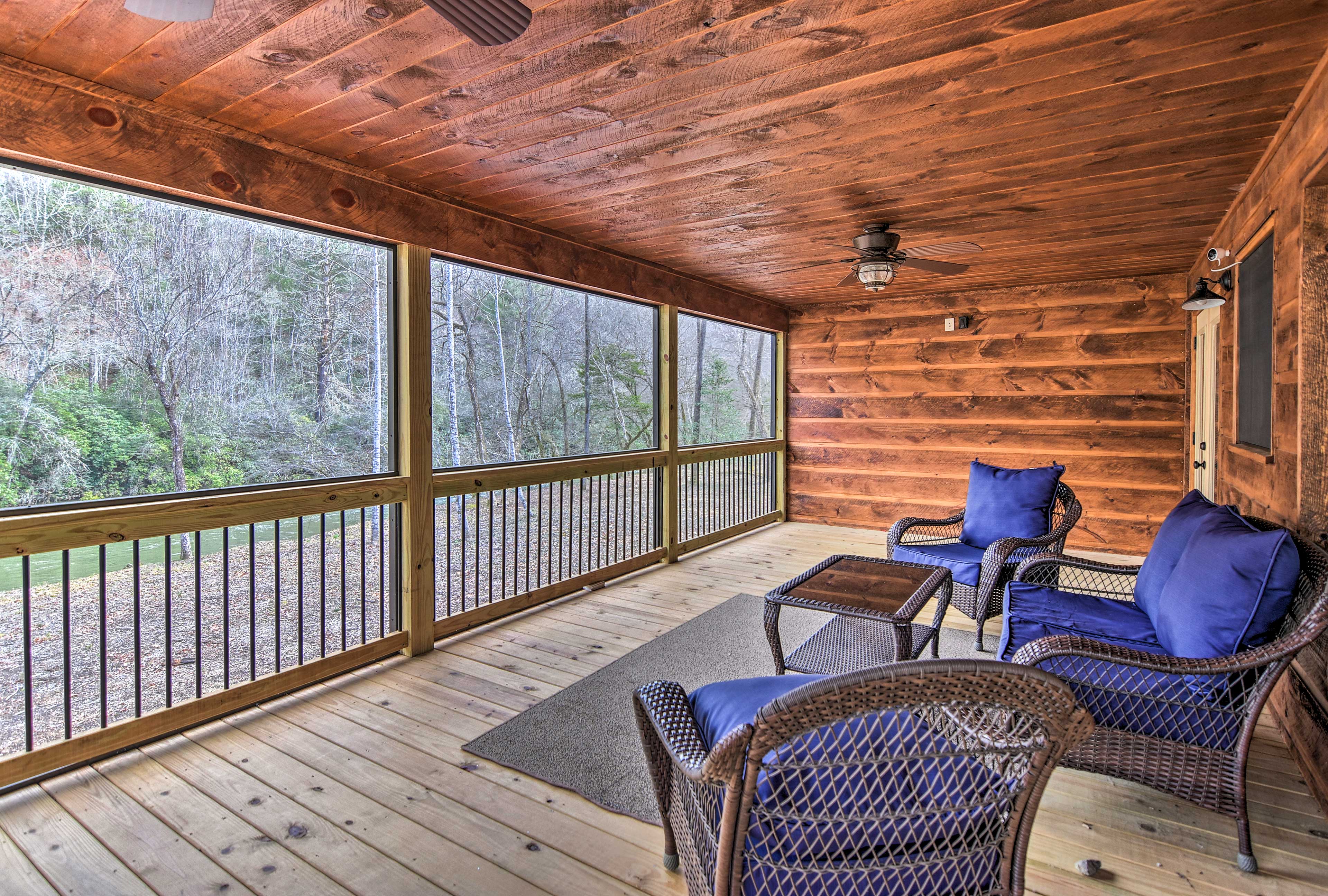 Property Image 2 - Modern Murphy Cabin w/ Nottely River Views!