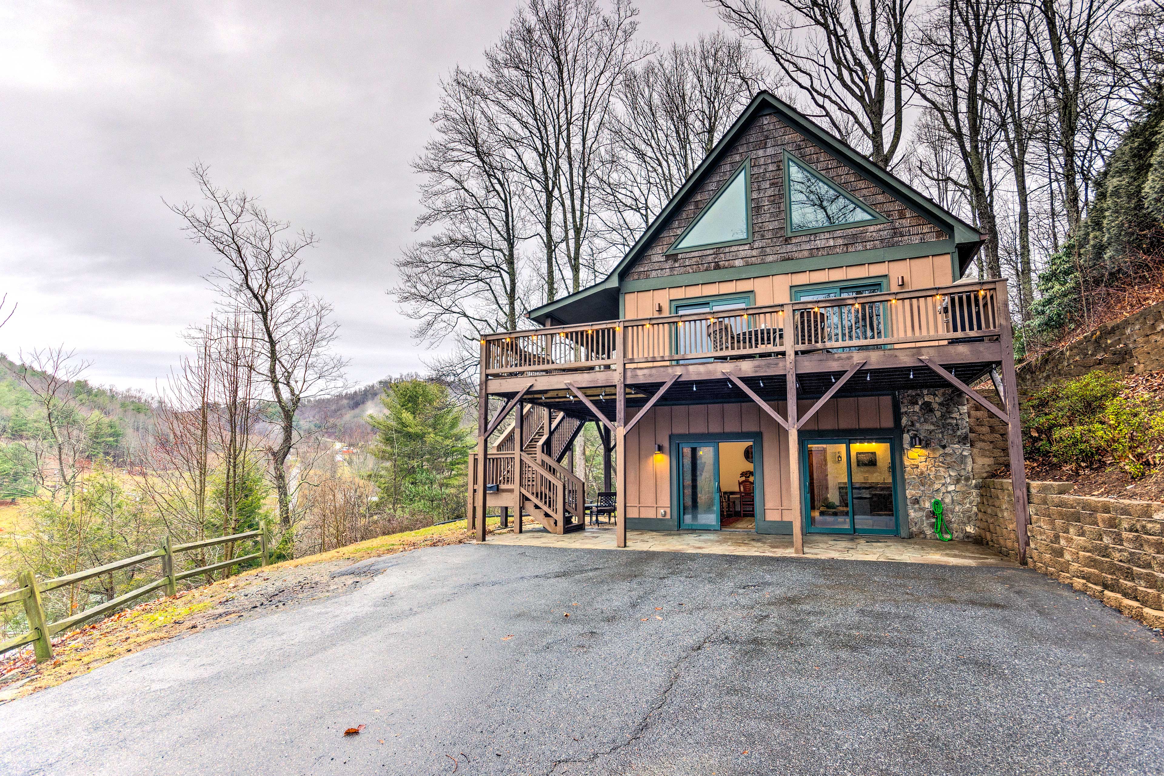 Property Image 2 - Mountain Cabin w/ Fire Pit, Walk to Golf & Fishing