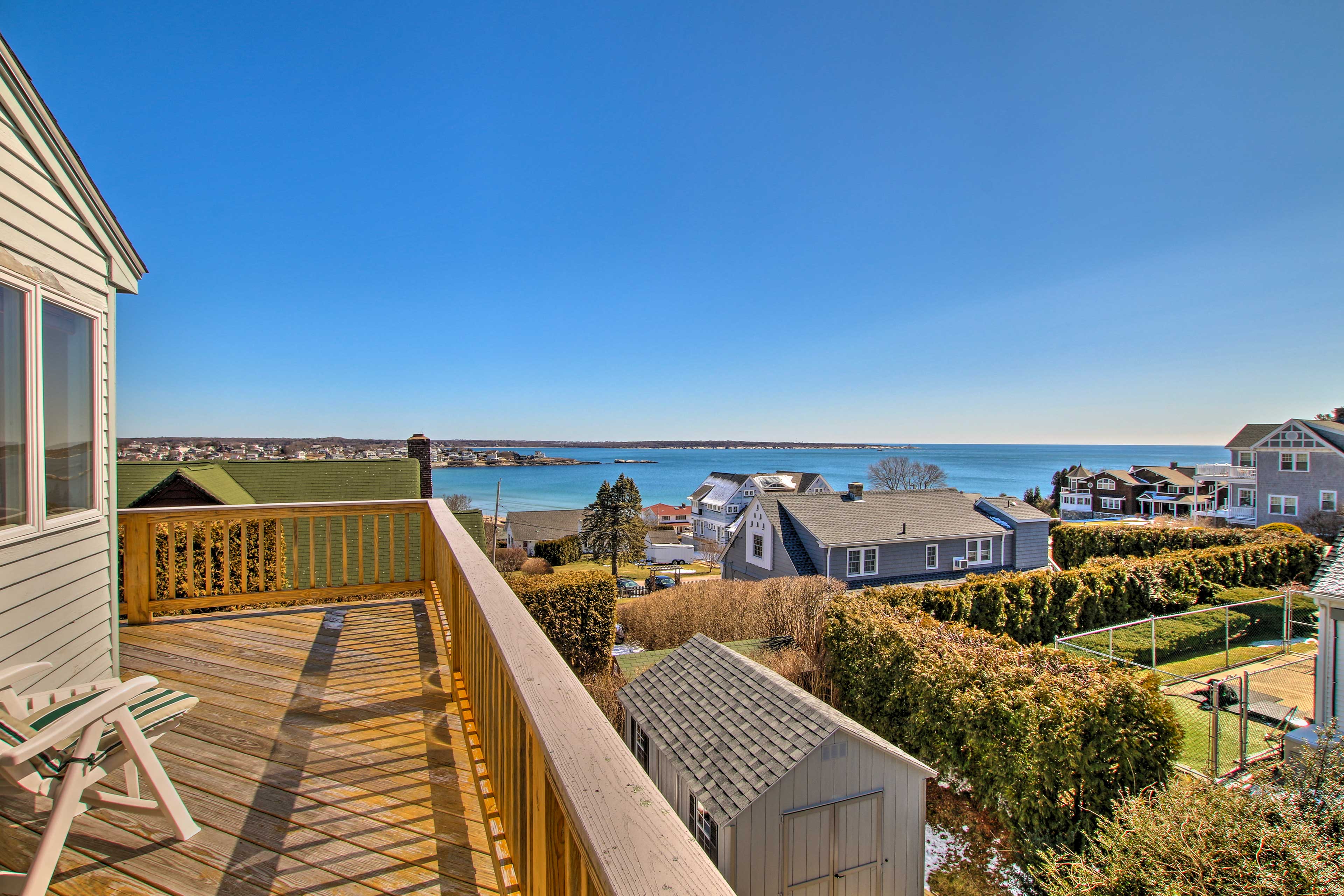 Property Image 2 - Narragansett Home w/ Scenic Deck < 2 Mi to Beach!