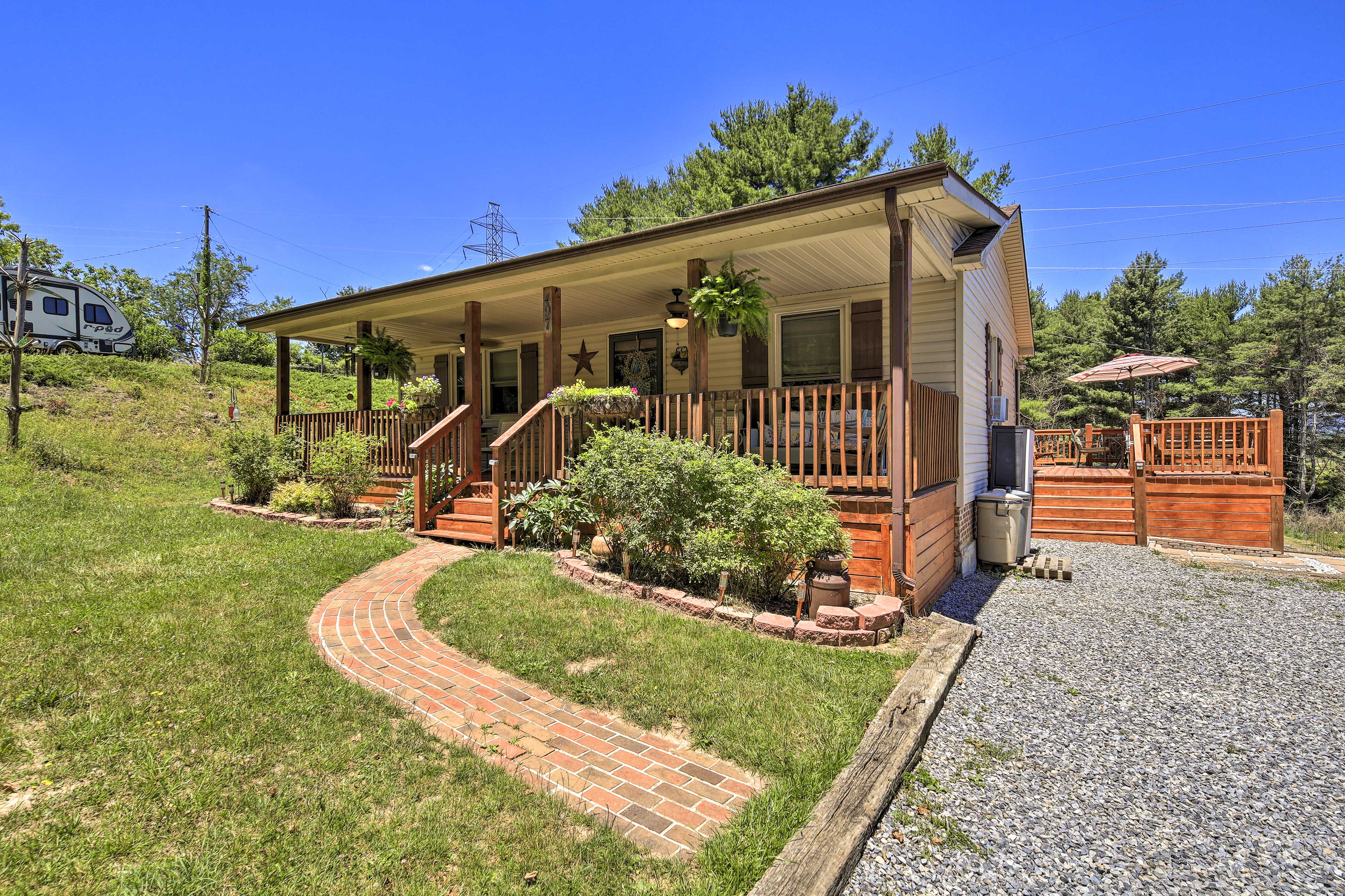 Property Image 2 - Nature Escape in Wytheville w/ Covered Porch!