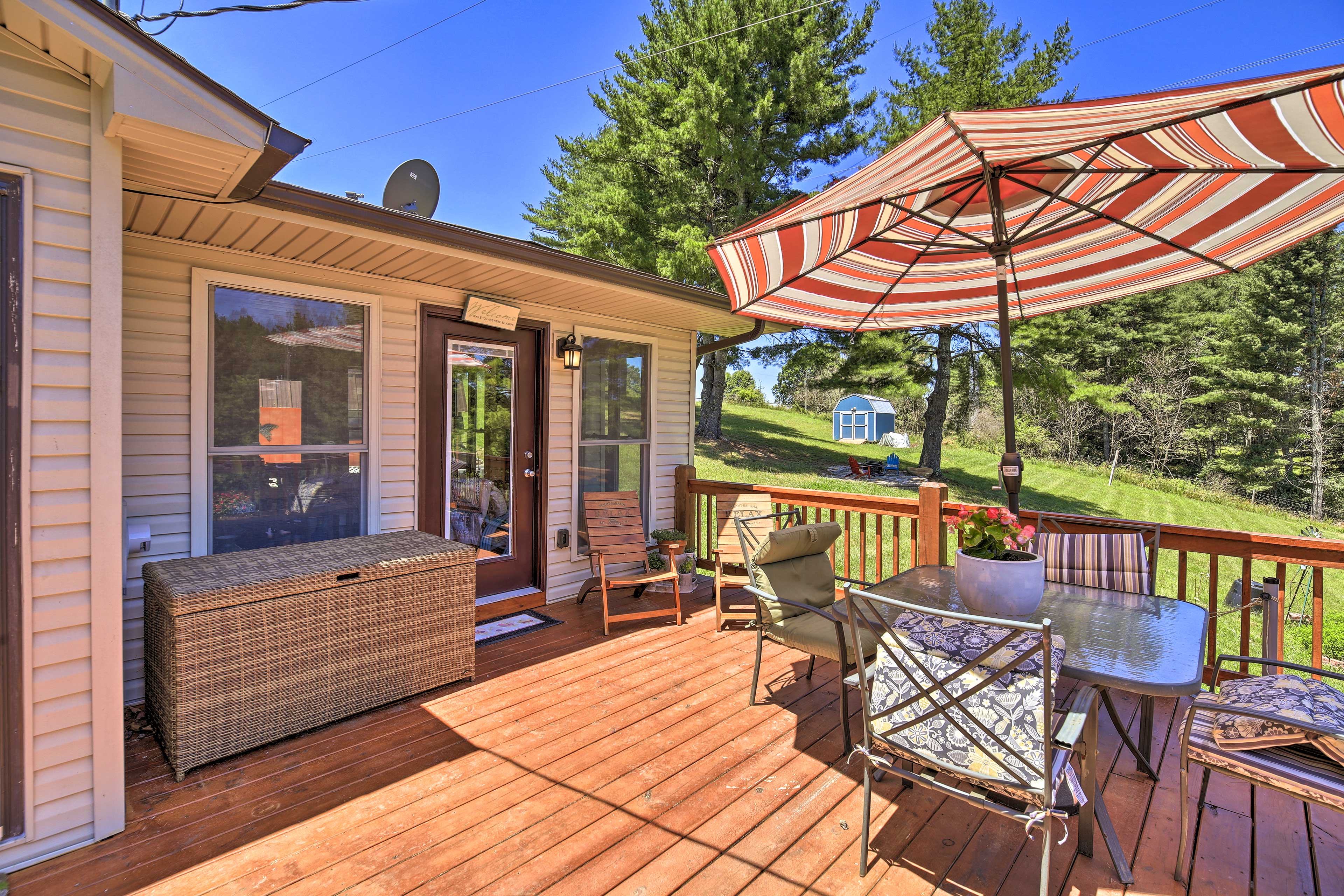 Property Image 1 - Nature Escape in Wytheville w/ Covered Porch!