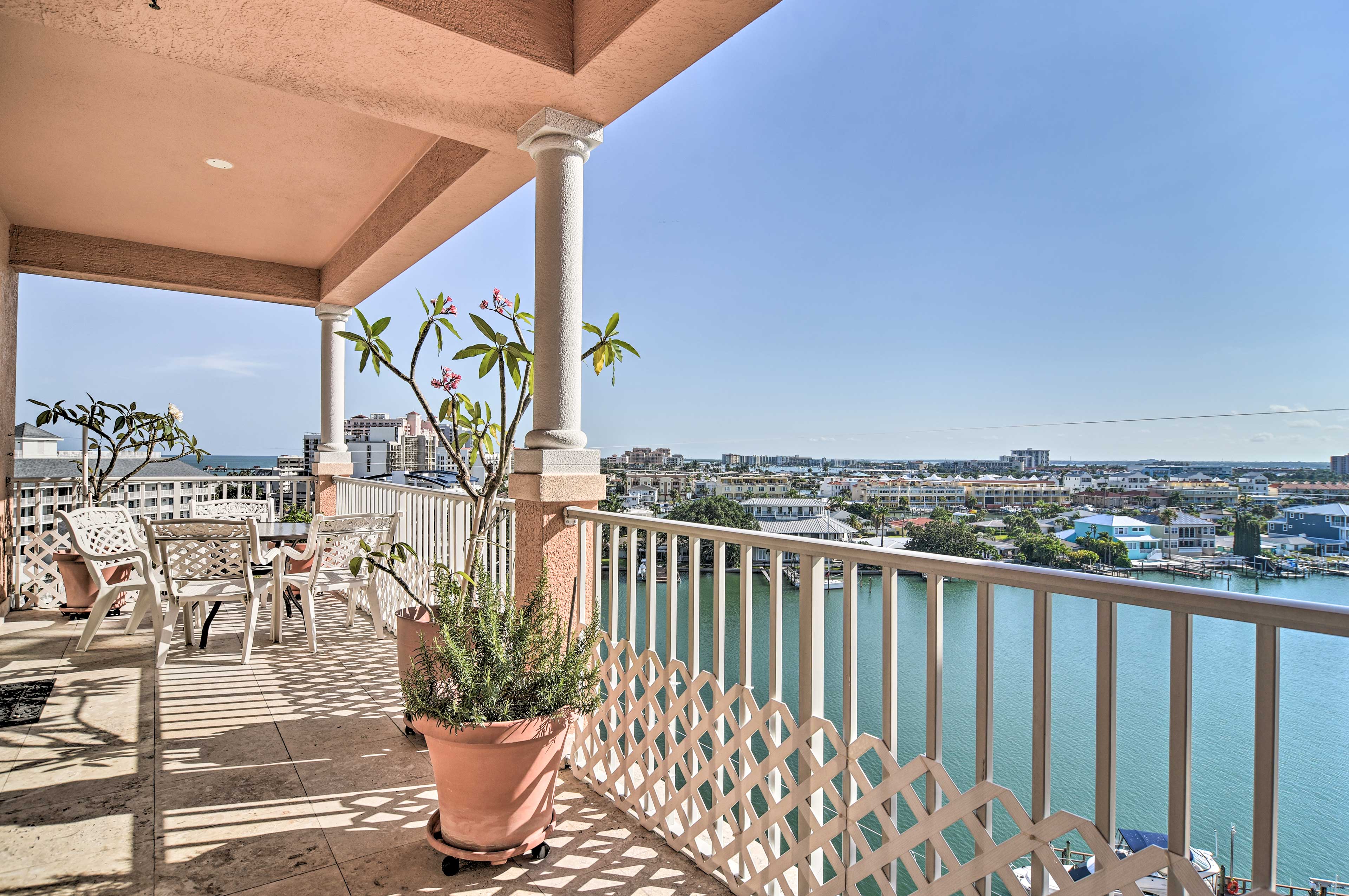 Property Image 1 - 8th-Floor Penthouse, Walk to Clearwater Beach