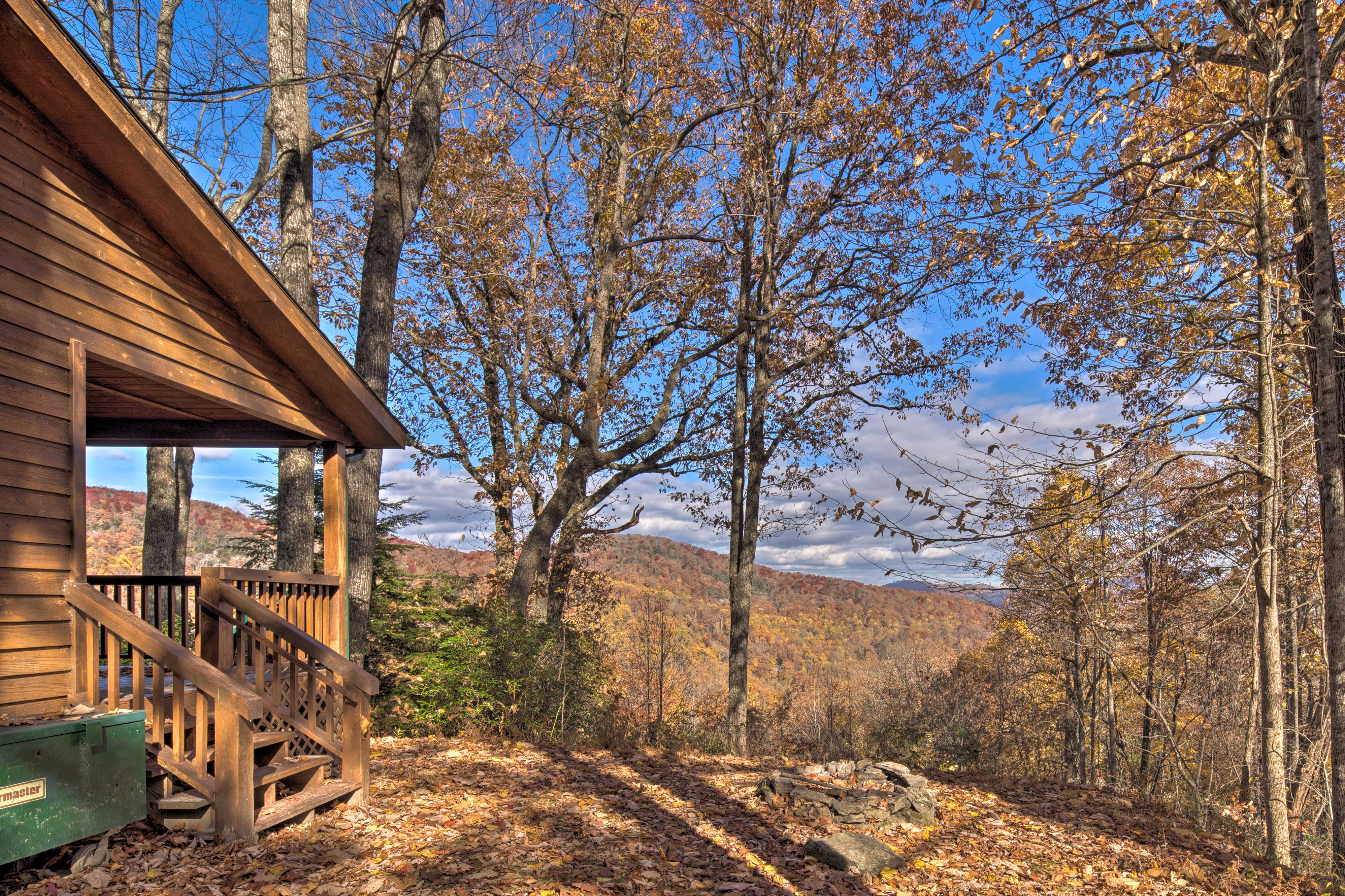 Property Image 1 - Tranquil Hendersonville Cabin w/ Mountain Views!