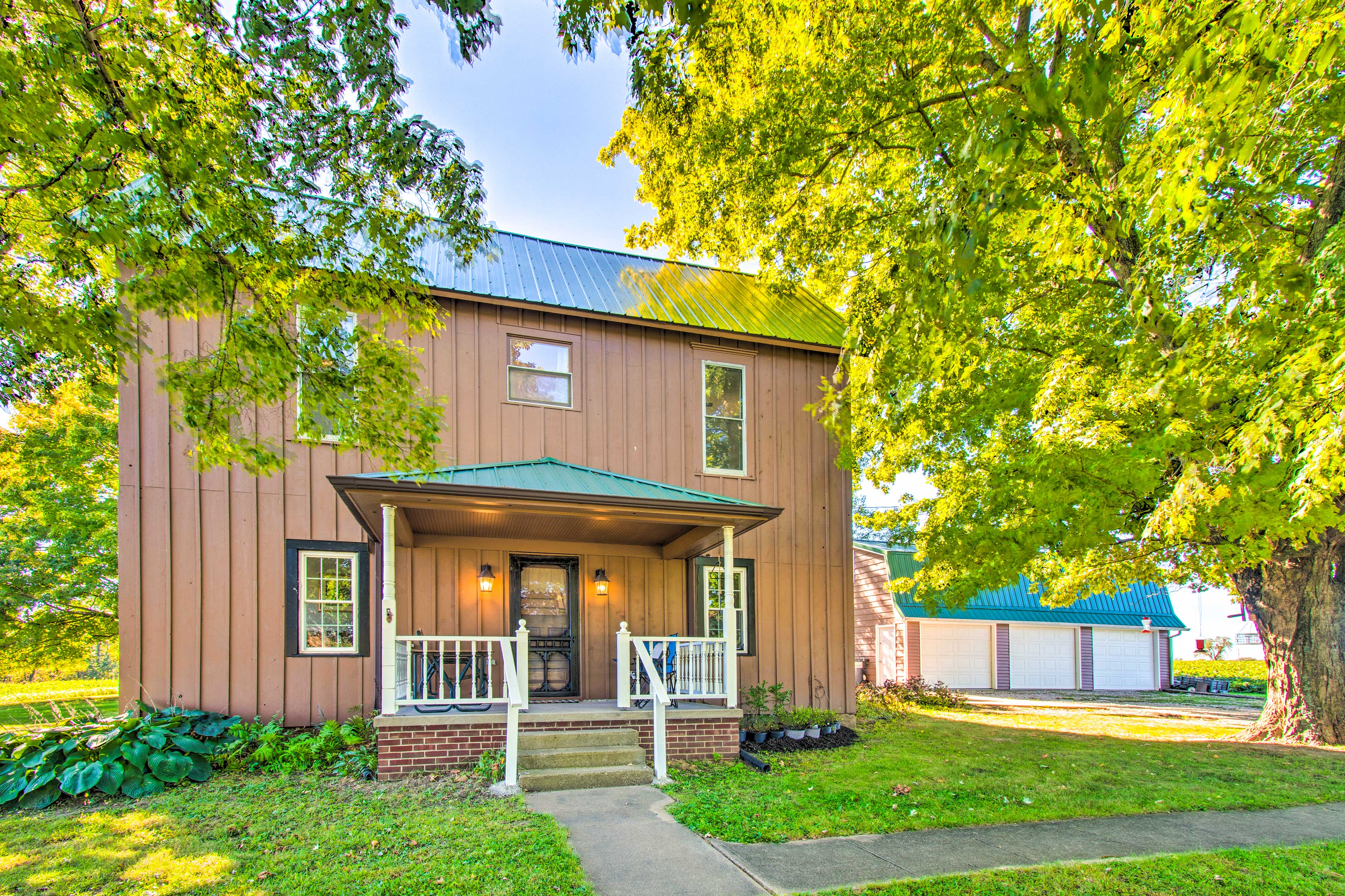 Property Image 1 - Beautifully Restored Farmhouse in Marshall!