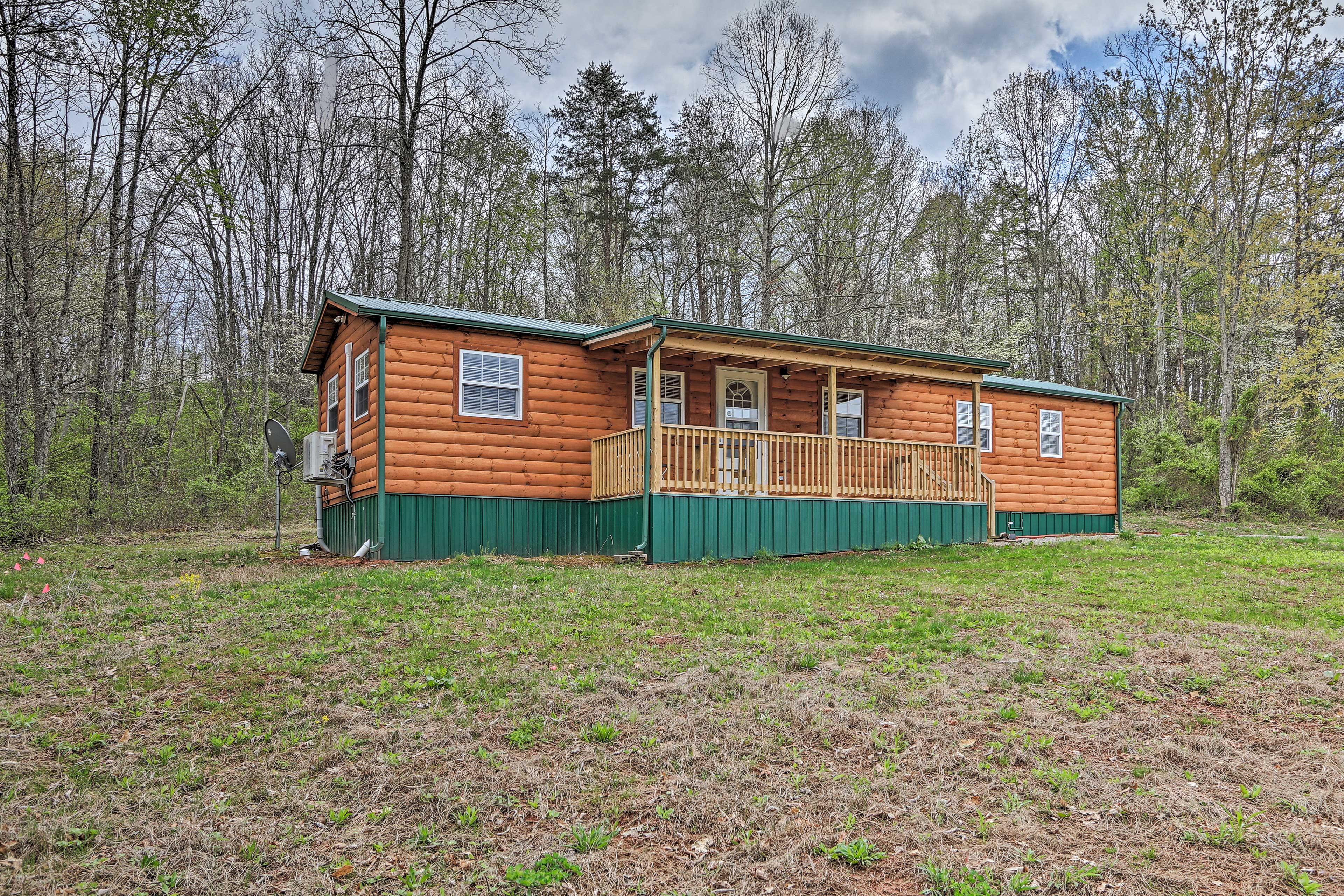 Property Image 1 - Cozy Bidwell Cabin w/ Deck: Trail & Creek Access!