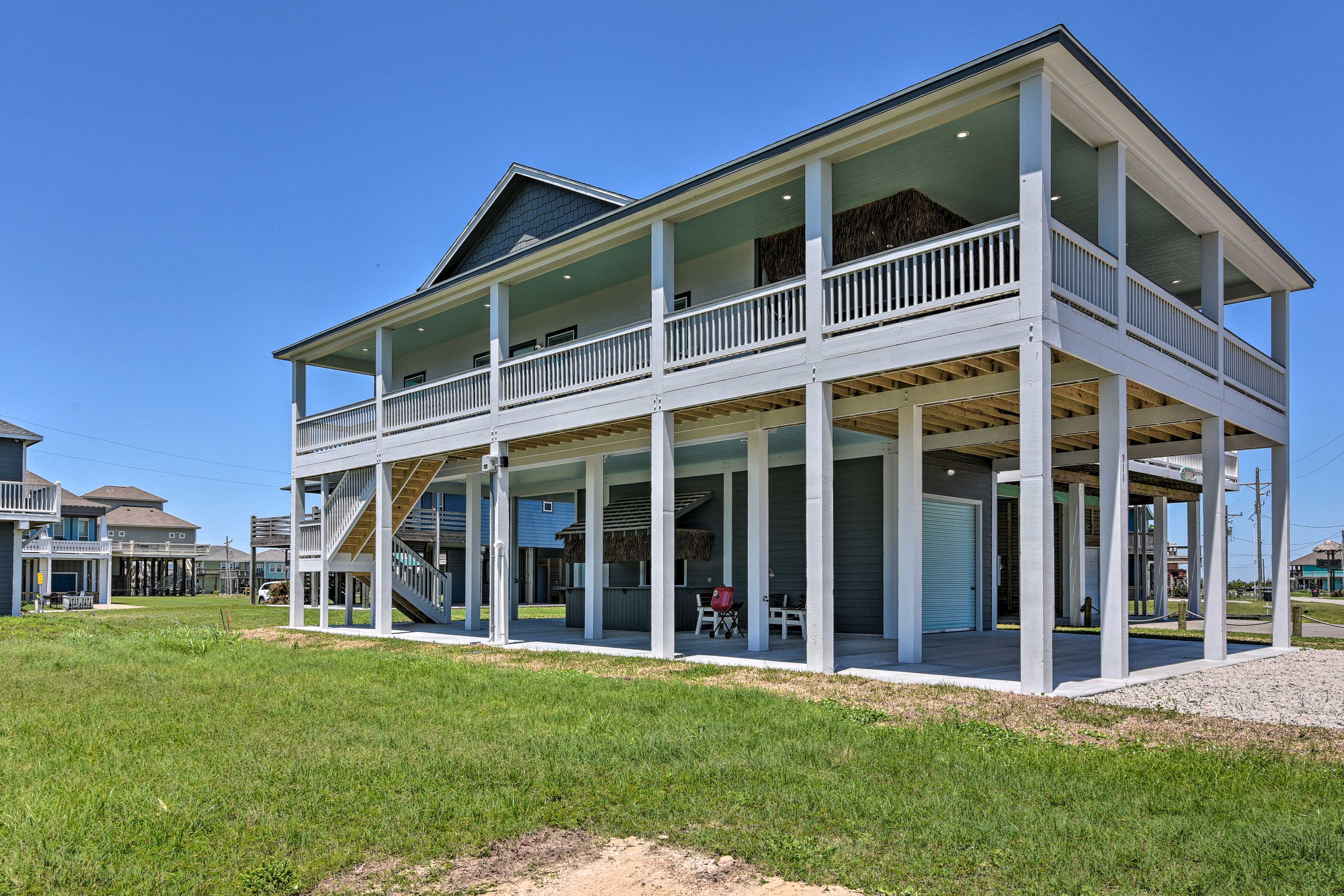 Property Image 1 - Bolivar Peninsula Beach House, Steps to Coast