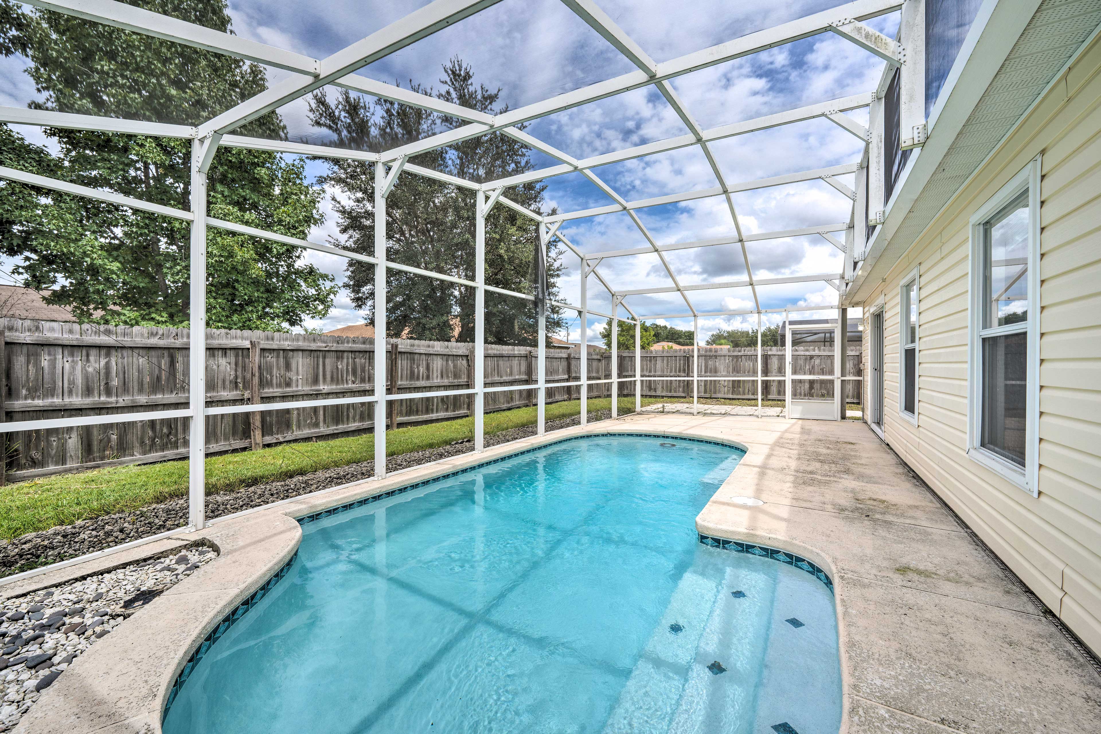 Property Image 2 - Bright & Airy Kissimmee Home w/ Private Pool!