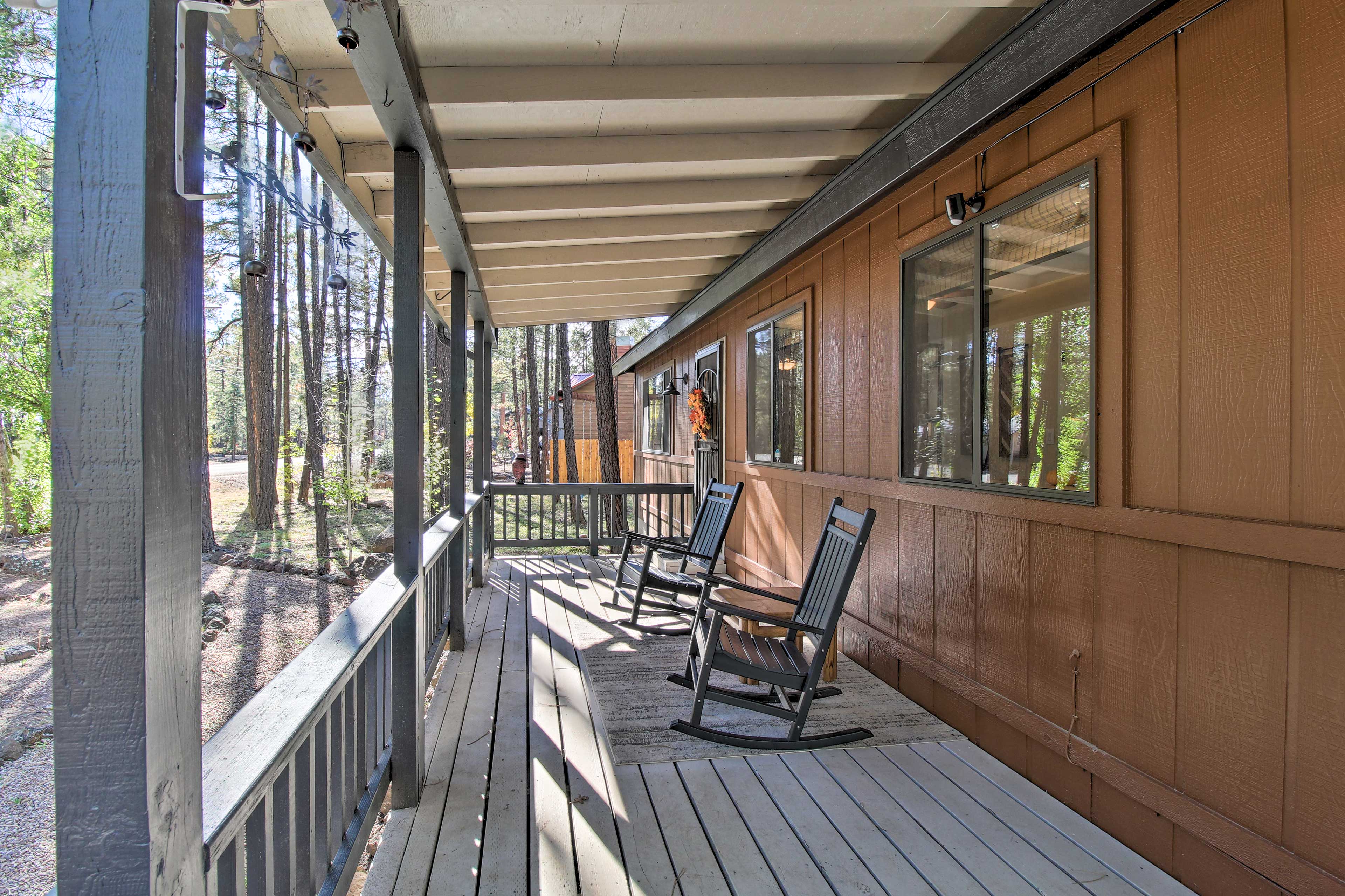 Property Image 1 - Bright Pinetop Cabin w/ Deck - Pet Friendly!