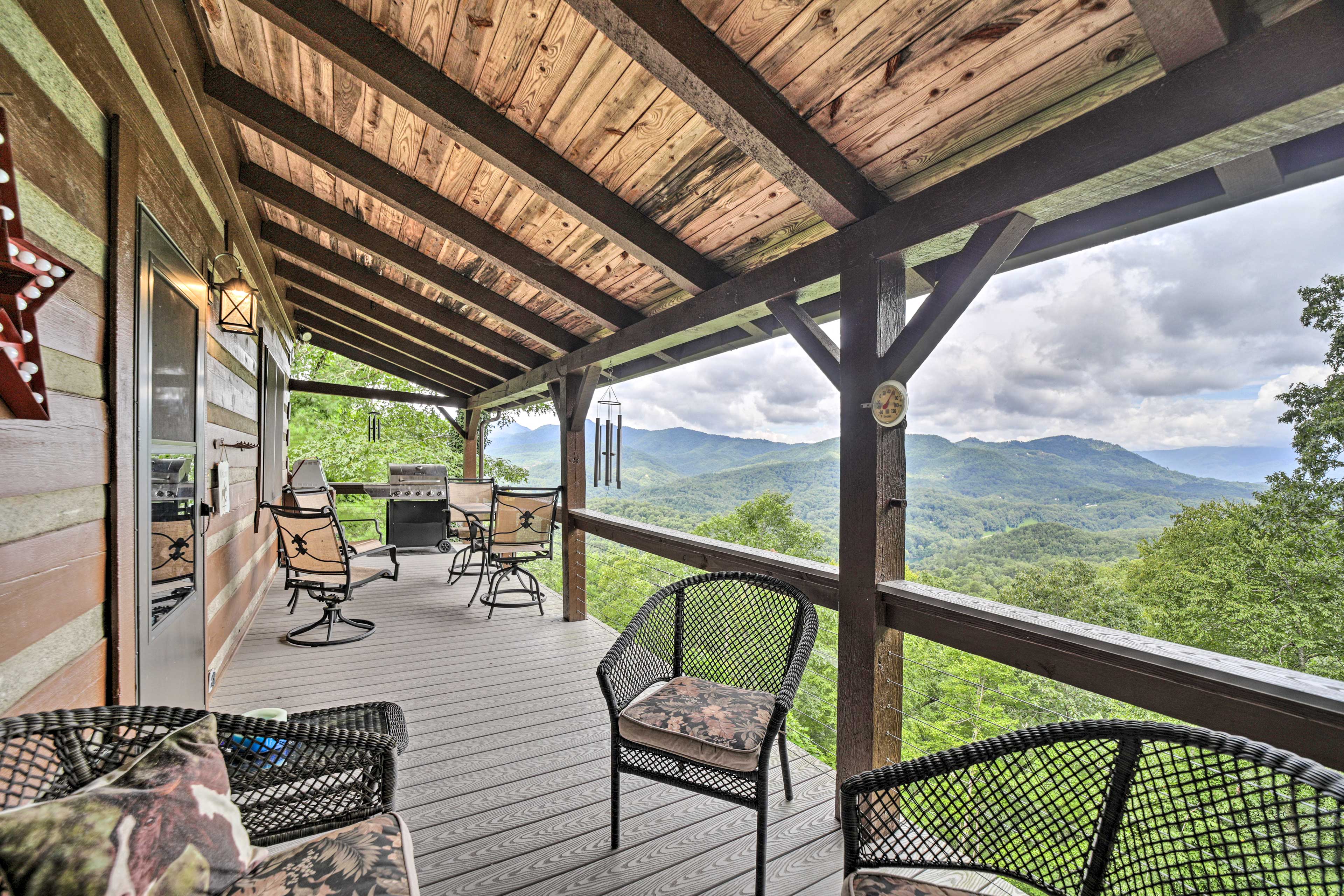 Property Image 2 - Bryson City Cabin w/ Hot Tub ~ 10 Mi to Dtwn!