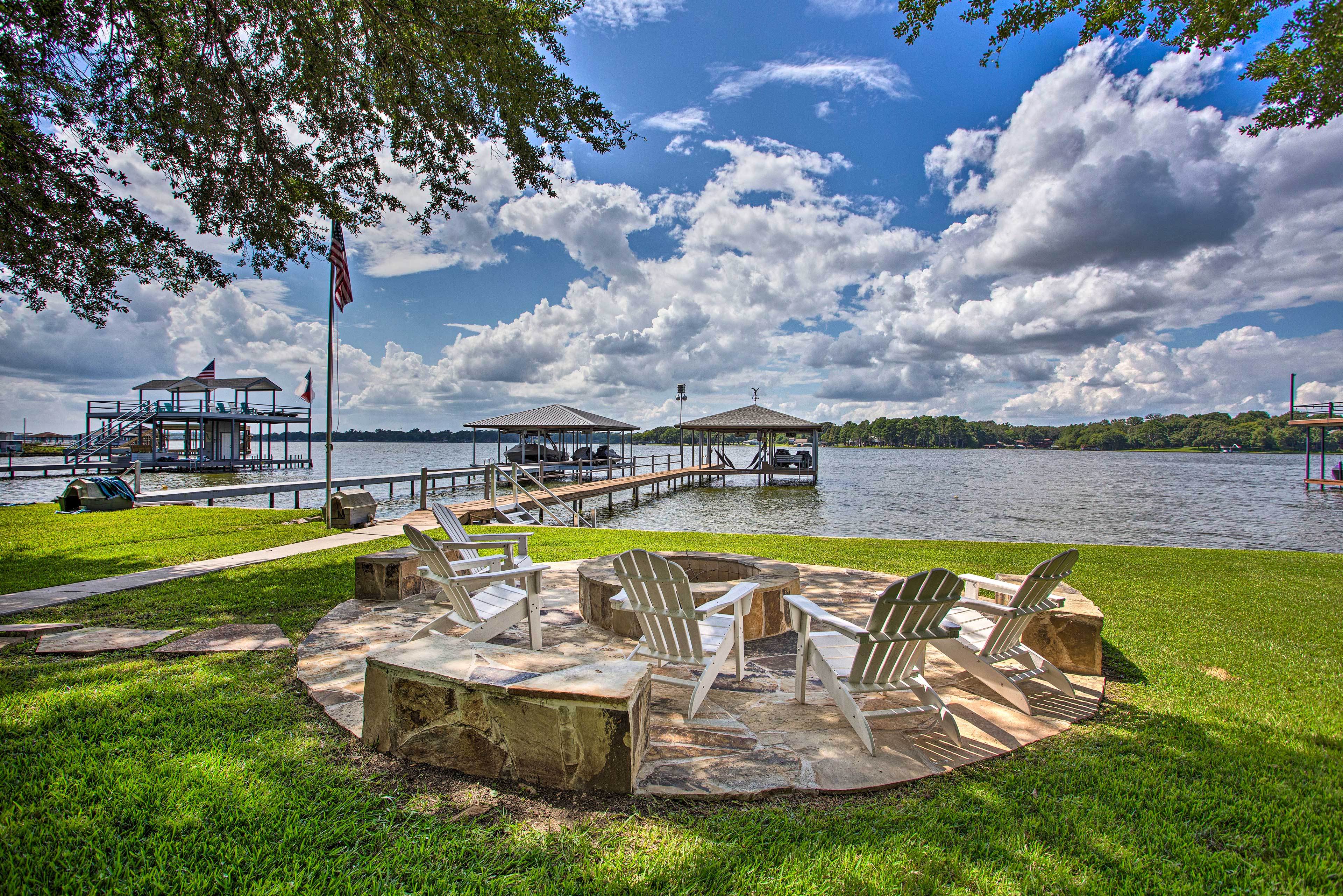 Property Image 1 - Remodeled Cedar Creek Lake Retreat w/ Fire Pit!