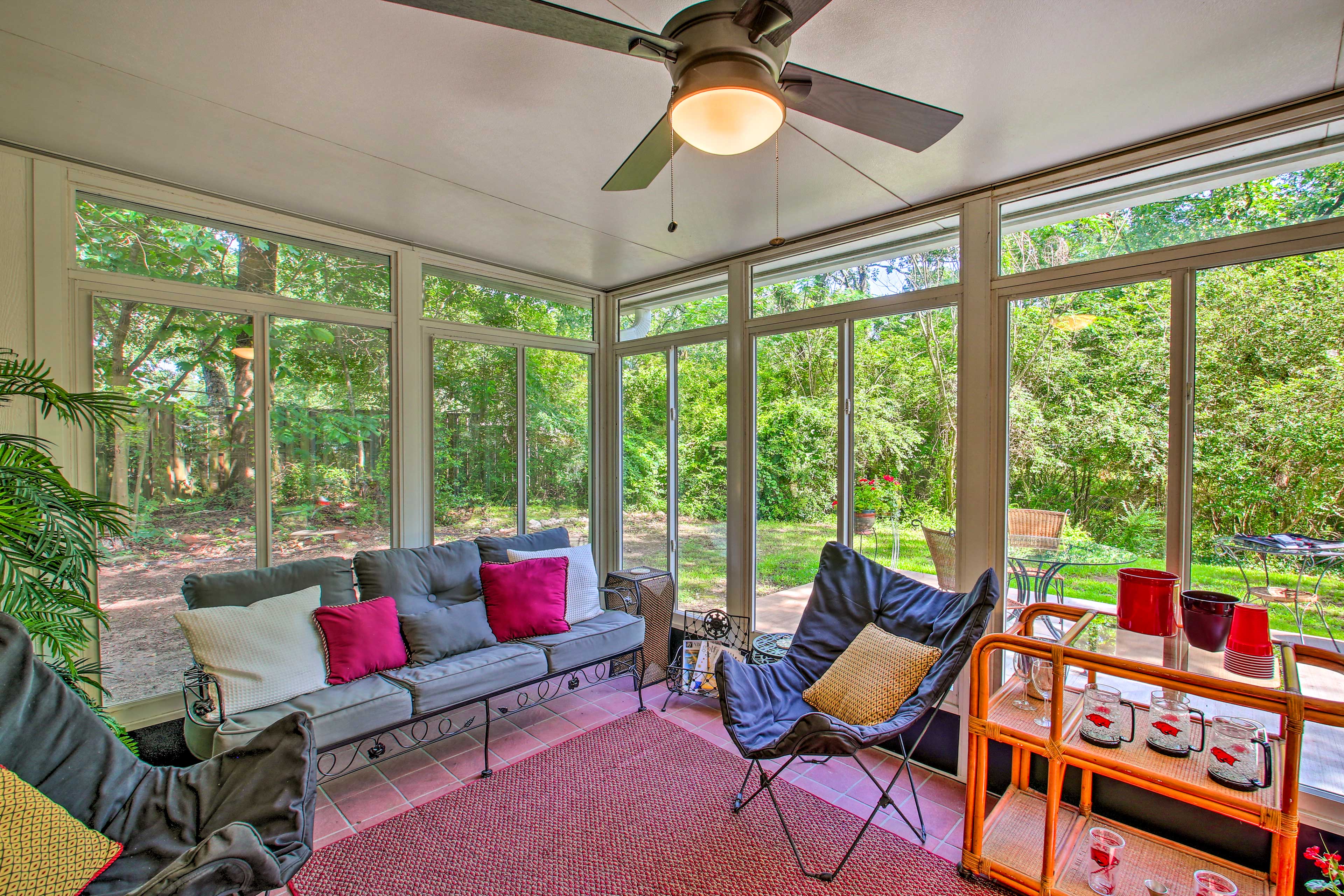 Property Image 1 - Charming Hot Springs Home w/ Sunroom & Yard