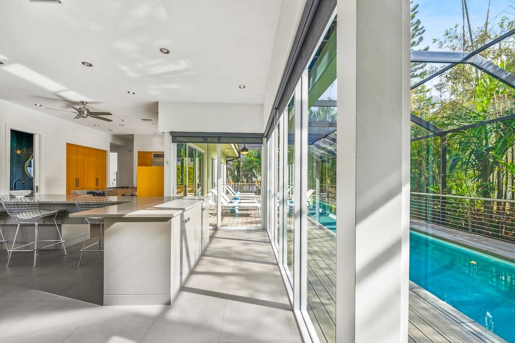 Sliding Doors to Pool directly off Great Room