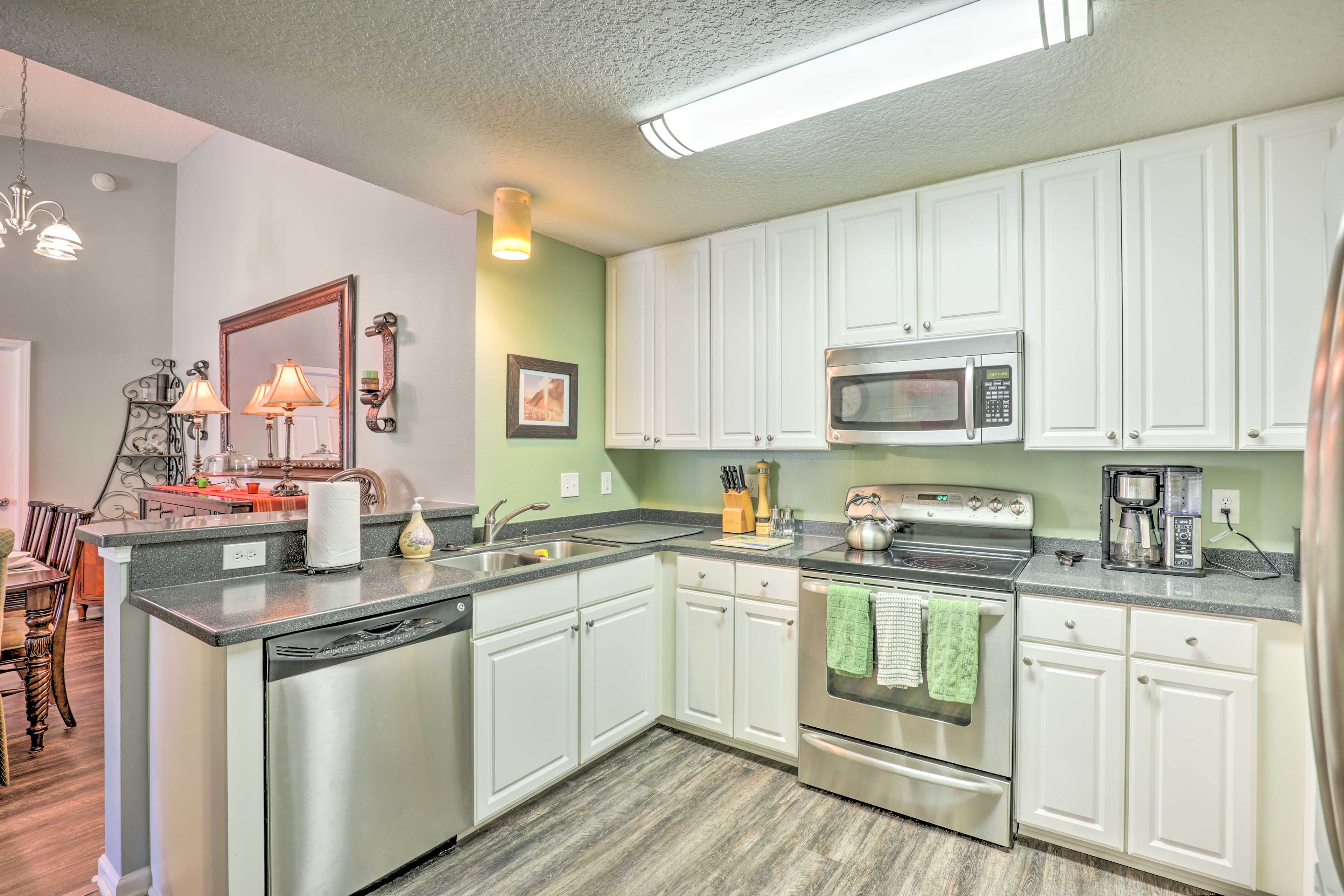 Cheery Condo w/ Community Pool & Waterslide!