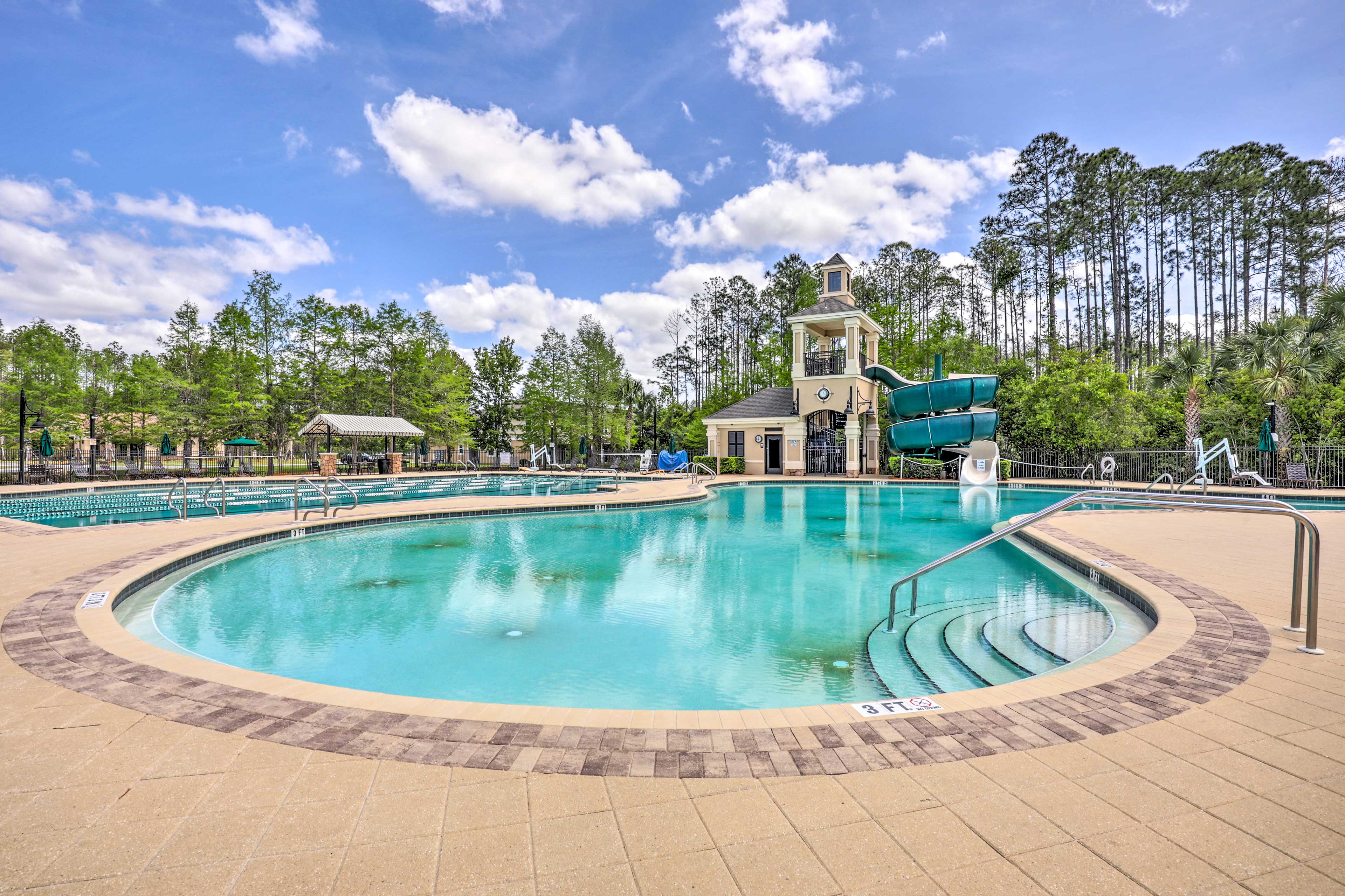 Property Image 1 - Cheery Condo w/ Community Pool & Waterslide!