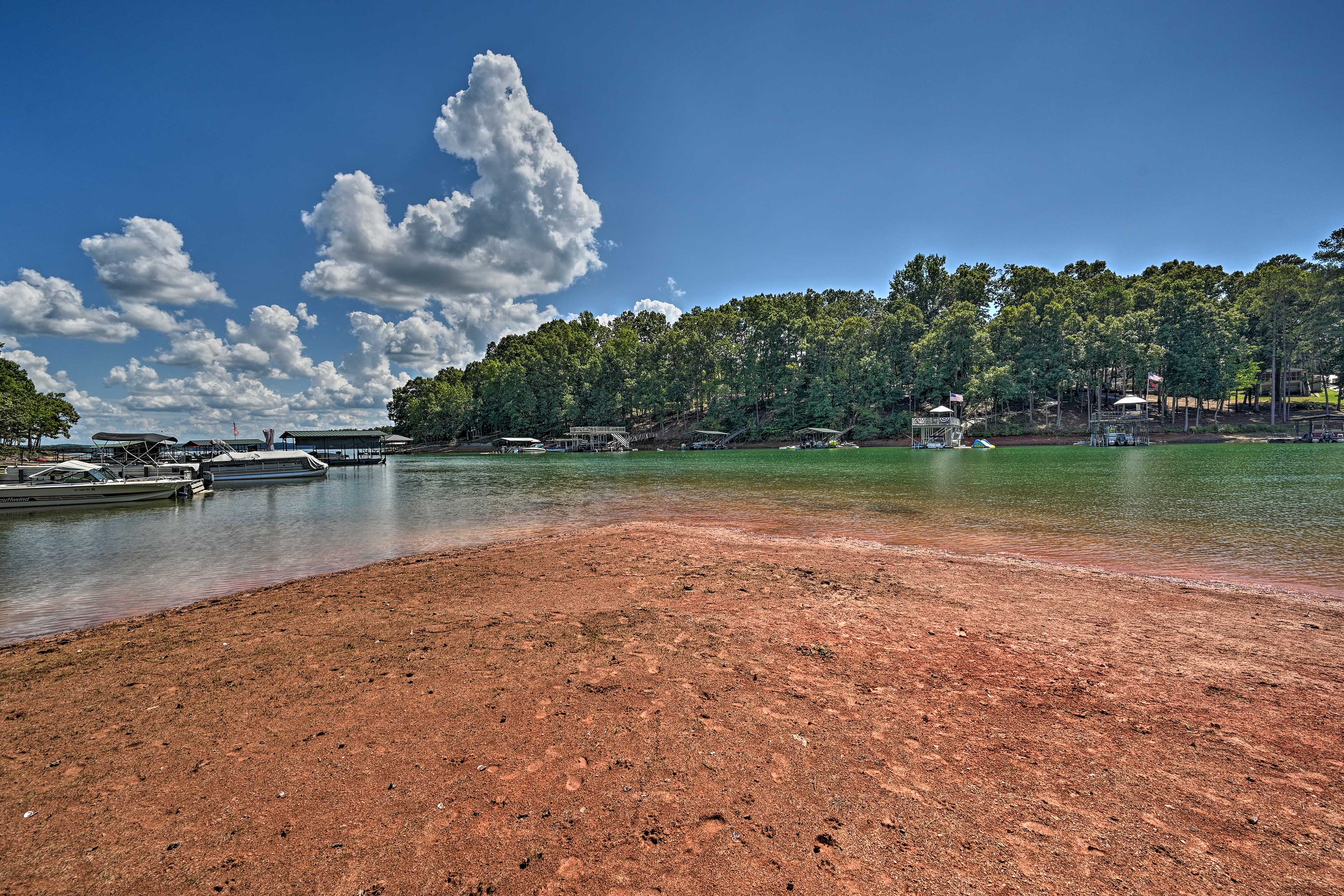 Property Image 2 - Chic House w/ Private Dock on Lake Hartwell!