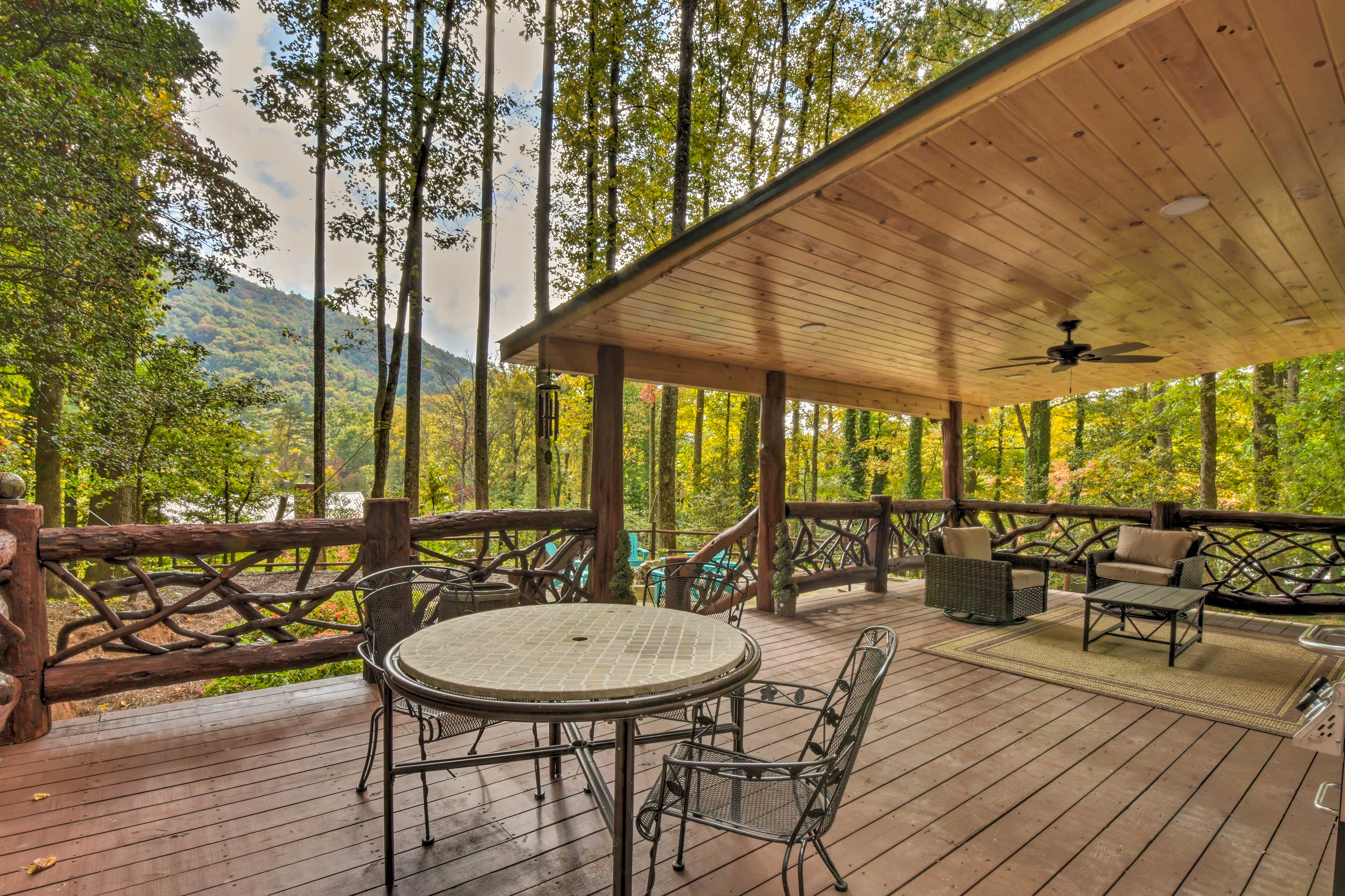 Property Image 2 - Clayton Retreat w/ Spacious Deck & Mtn Views!