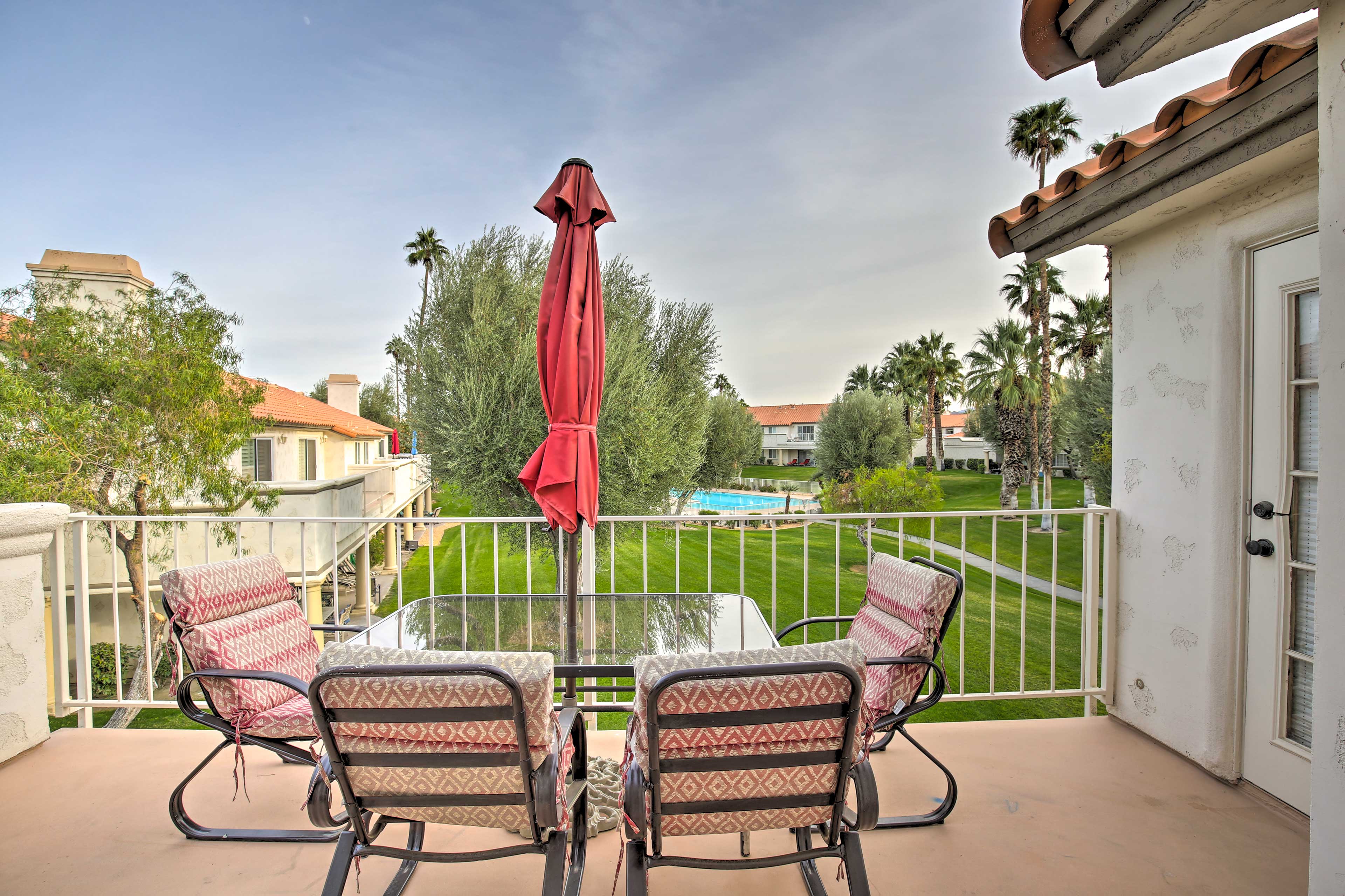 Property Image 2 - Country Club Villa w/ Balcony + Pool Access!