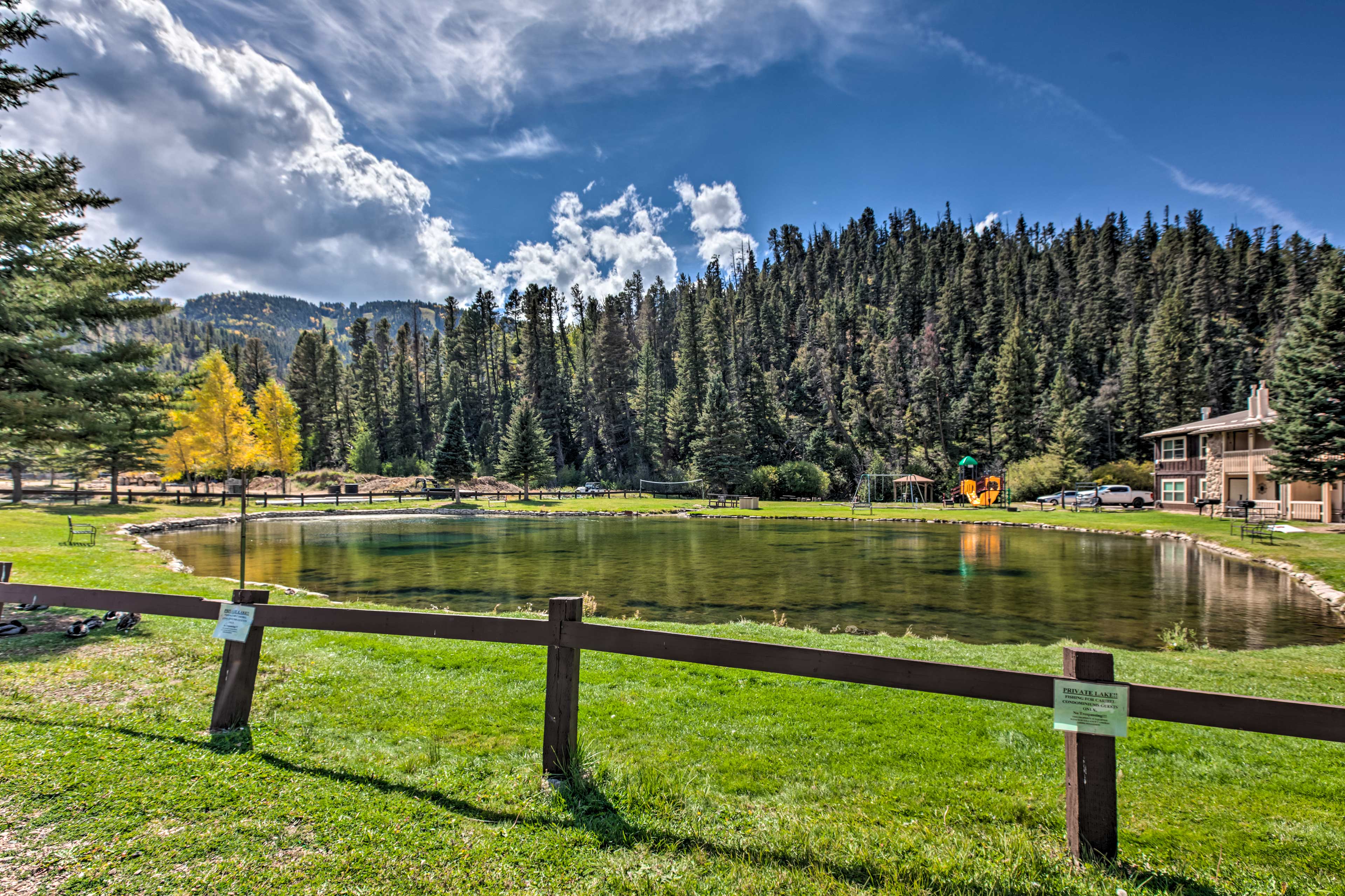 Property Image 2 - Cozy Red River Alpine Condo w/ Mountain Views